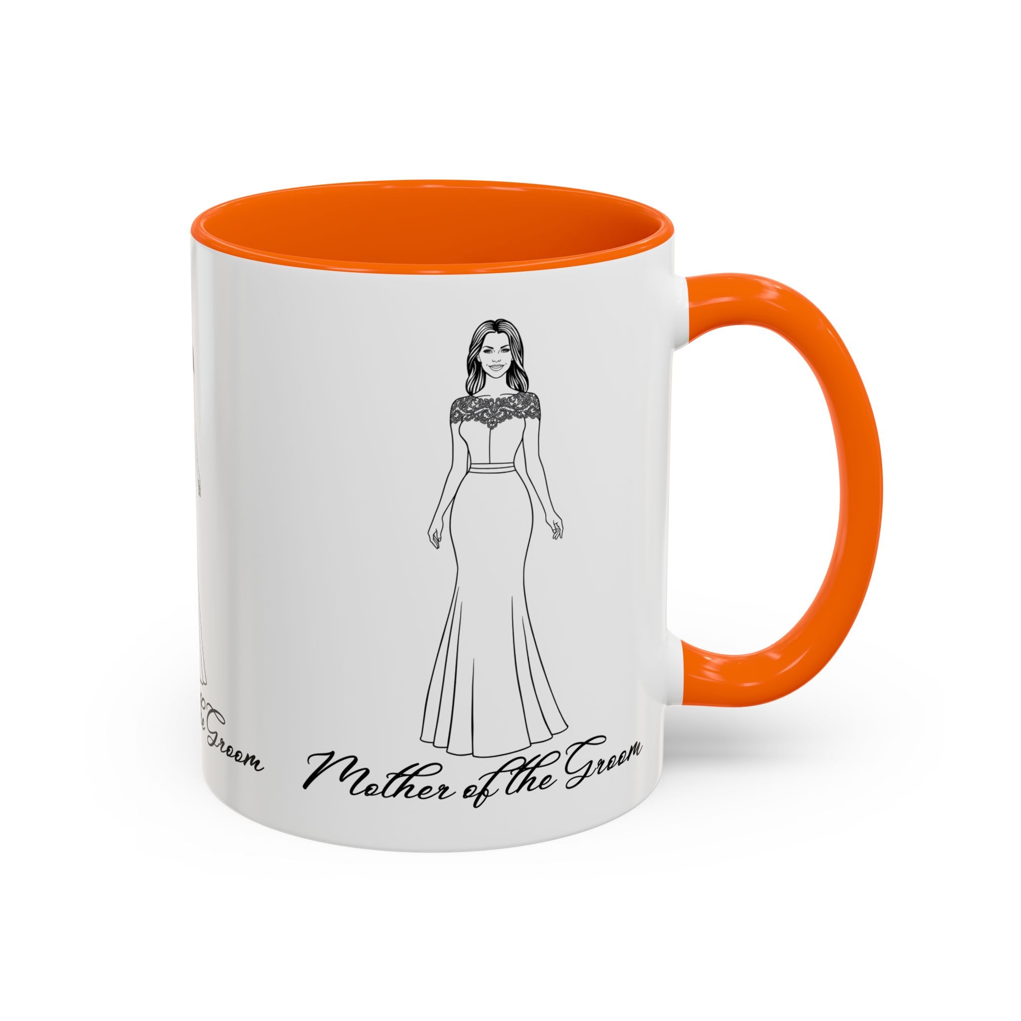 Mother of the Groom Mug-Accent Coffee Mug (11, 15oz)