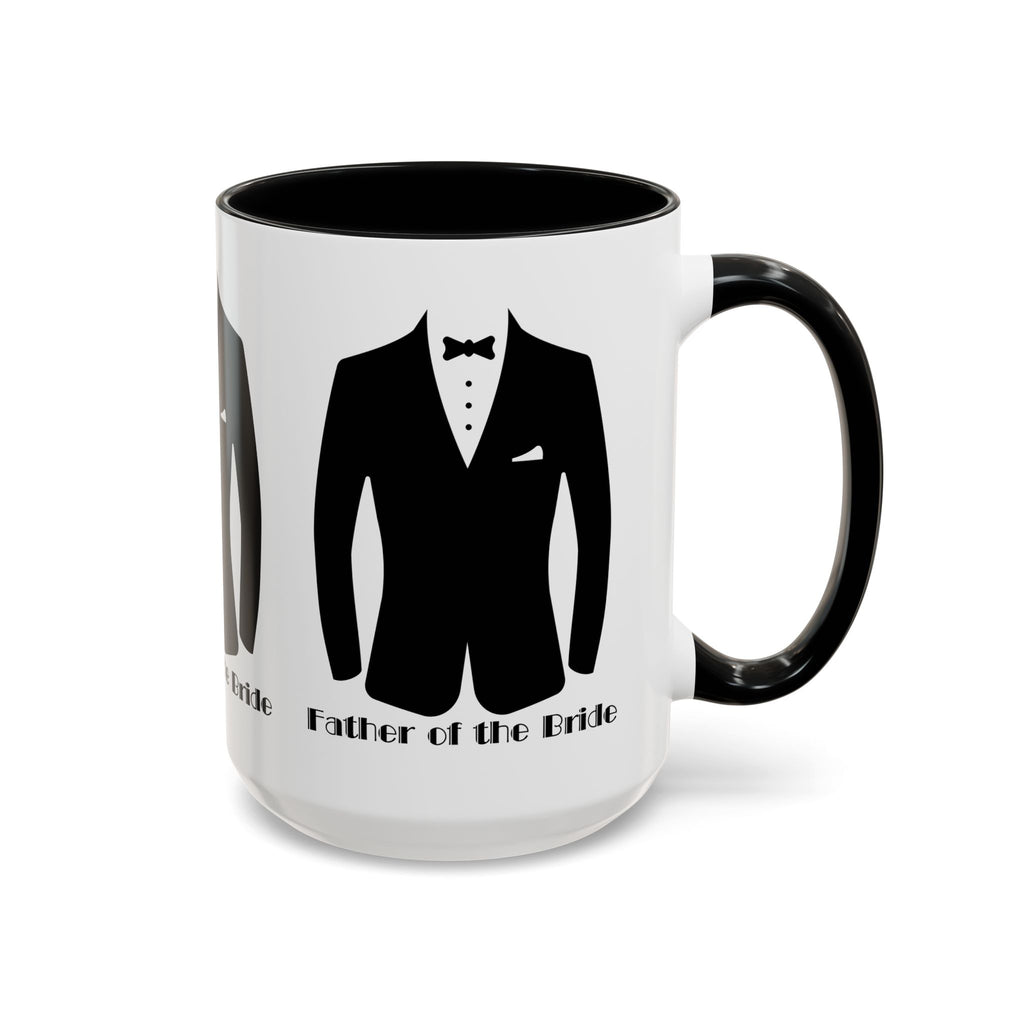 Father of the Bride Mug  11, 15oz| Wedding Day Gift | Elegant Keepsake for Dad