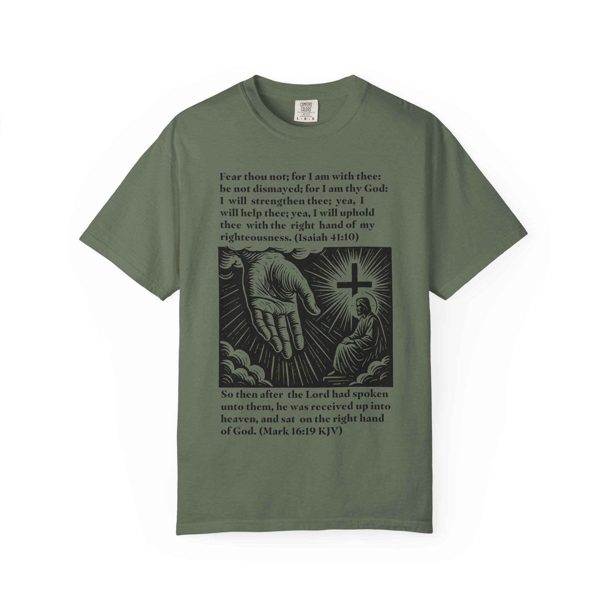 Inspirational Faith T-Shirt, Unisex Cotton Tee, Christian Gift, Spiritual Apparel, Motivational Quote Shirt, Religious Clothing