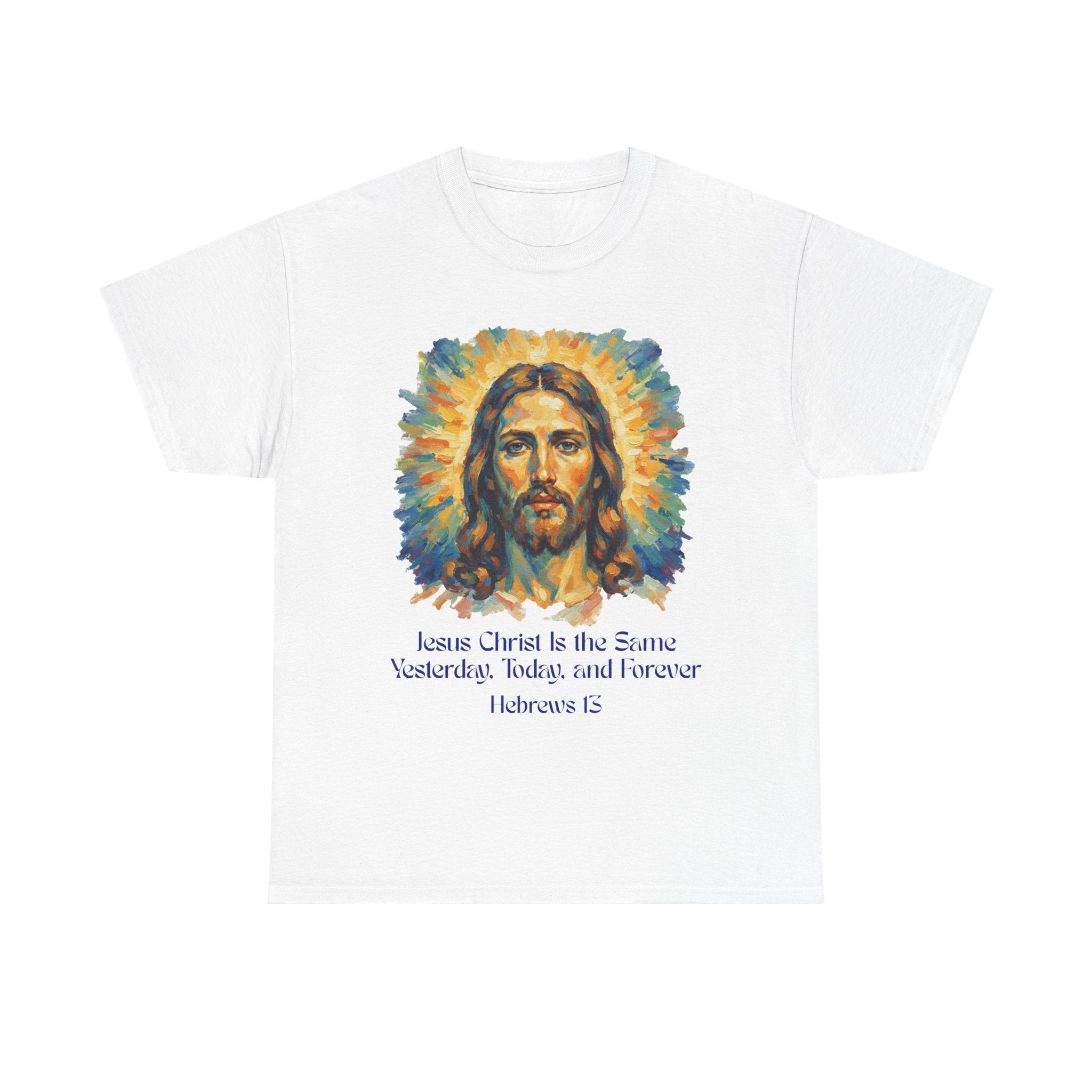 Jesus Portrait – Van Gogh Inspired Style Religious Inspirational Tee - Jesus Christ Design, Faith Shirt, Christian Clothing, Birthday Gift, Everyday Wear