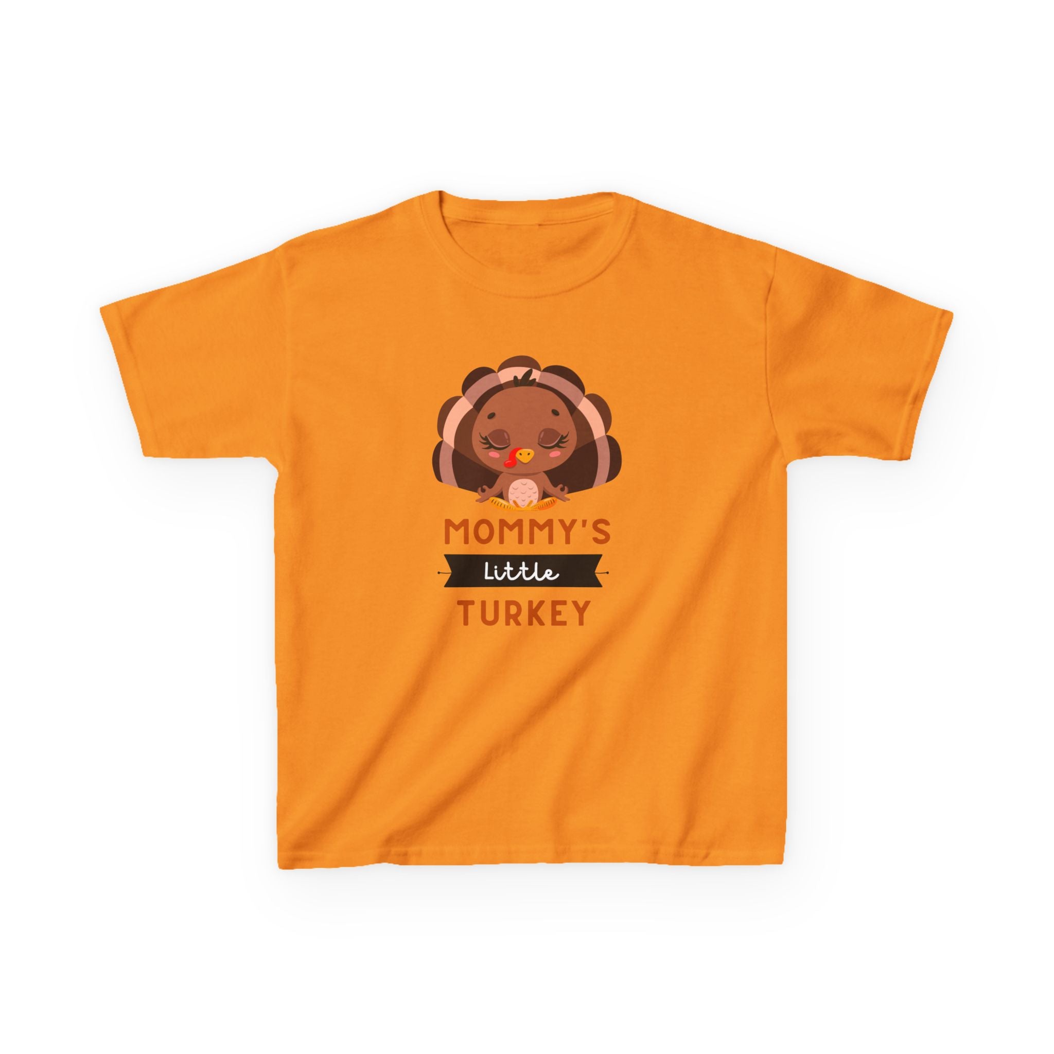 Kids Thanksgiving Tee, Mommy's Little Turkey Shirt, Fall Holiday Outfit, Thanksgiving Gift, Adorable Kids Fashion