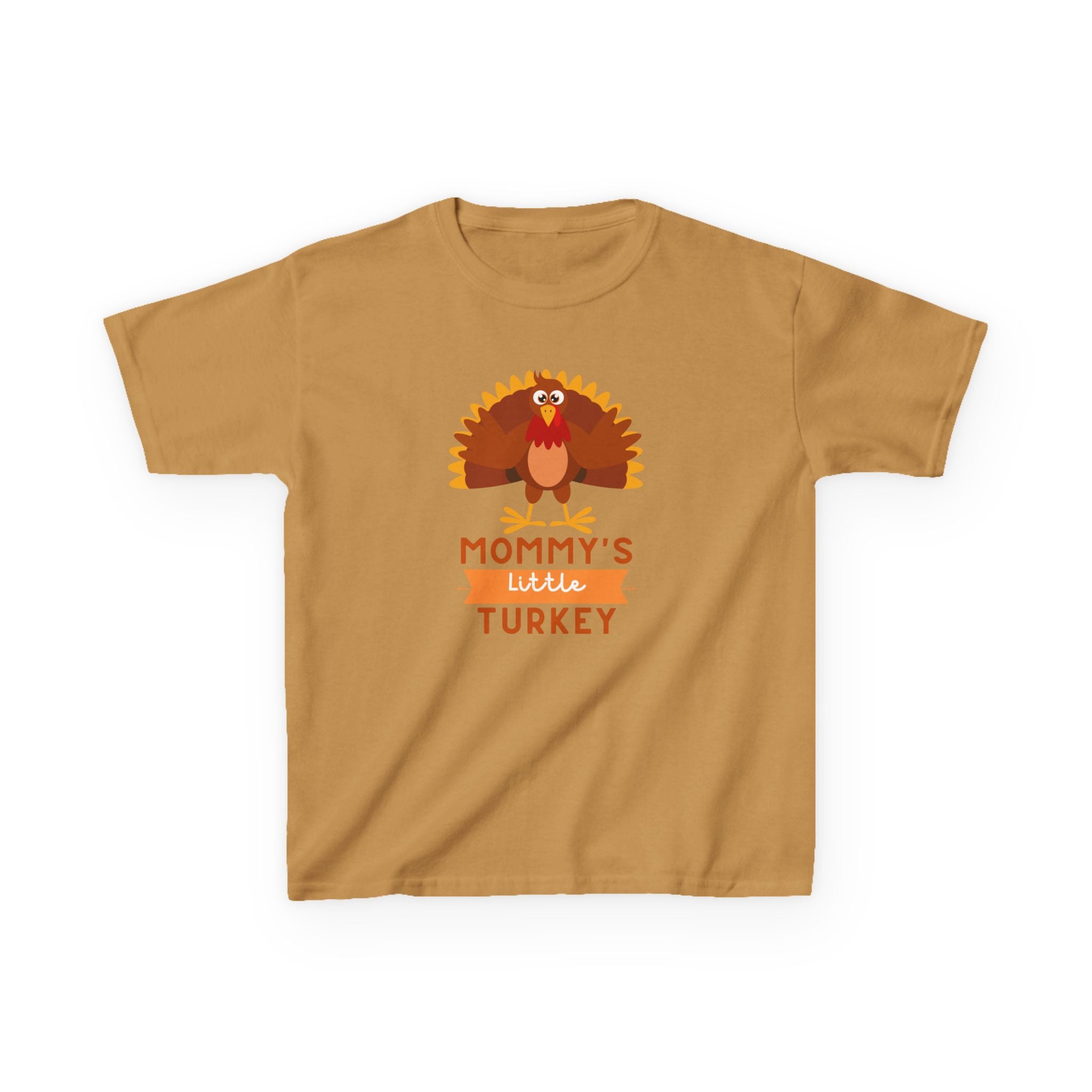 Mommy's Little Turkey Kids Tee - Thanksgiving Gift, Holiday Apparel, Cute Kids Clothing, Family Gathering, Kid's Casual Wear