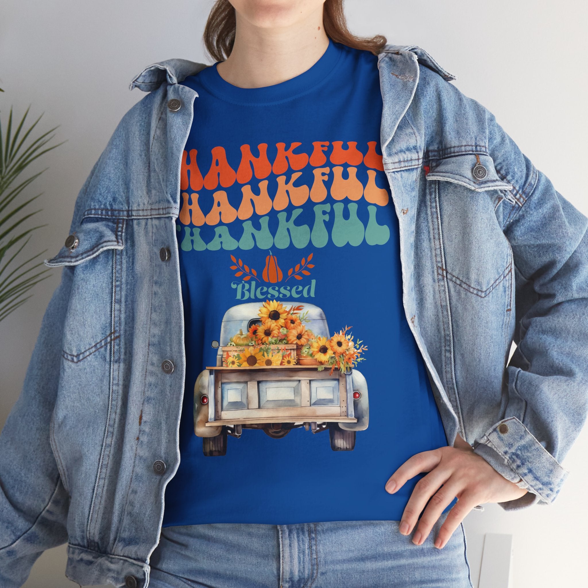Thankful Vibes Unisex Tee - Perfect for Thanksgiving, Gratitude, Casual Wear, Gifts, Summer Days