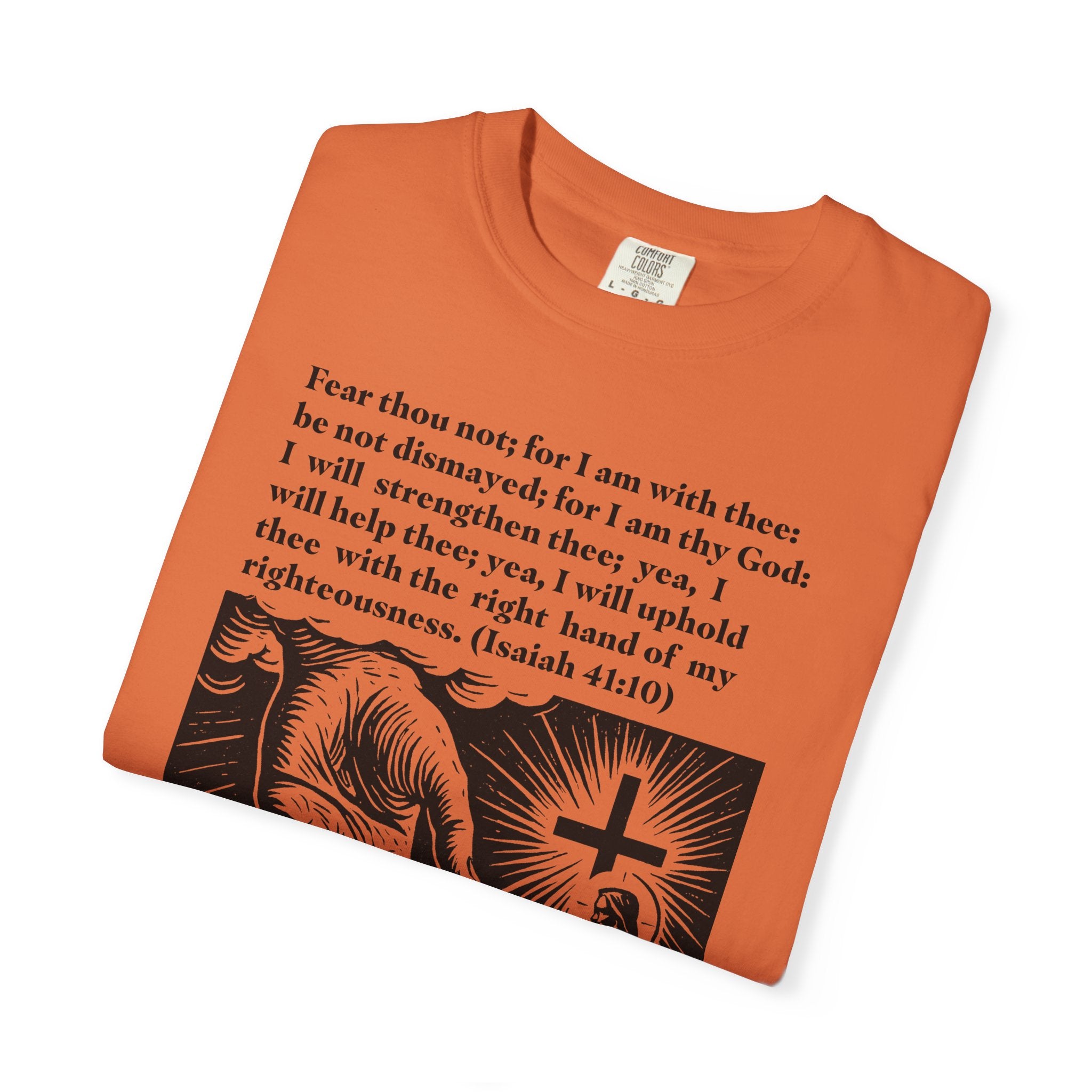 Inspirational Faith T-Shirt, Unisex Cotton Tee, Christian Gift, Spiritual Apparel, Motivational Quote Shirt, Religious Clothing