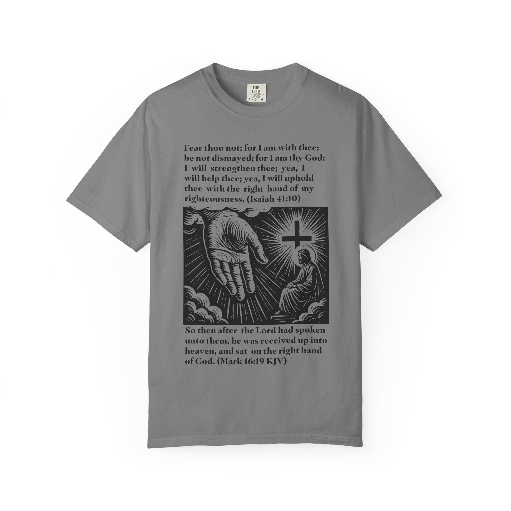 Inspirational Faith T-Shirt, Unisex Cotton Tee, Christian Gift, Spiritual Apparel, Motivational Quote Shirt, Religious Clothing