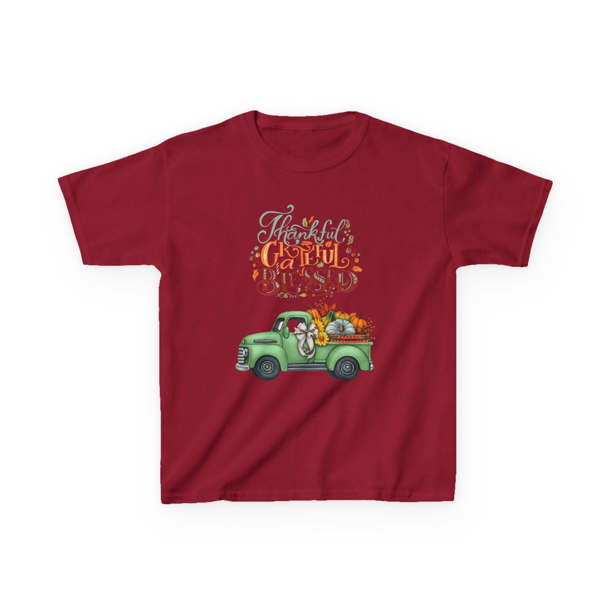 Blessed Fall Kids Tee, Adorable Autumn Shirt, Cute Harvest T-Shirt, Thanksgiving Gift for Kids, Comfy Cotton Youth Apparel