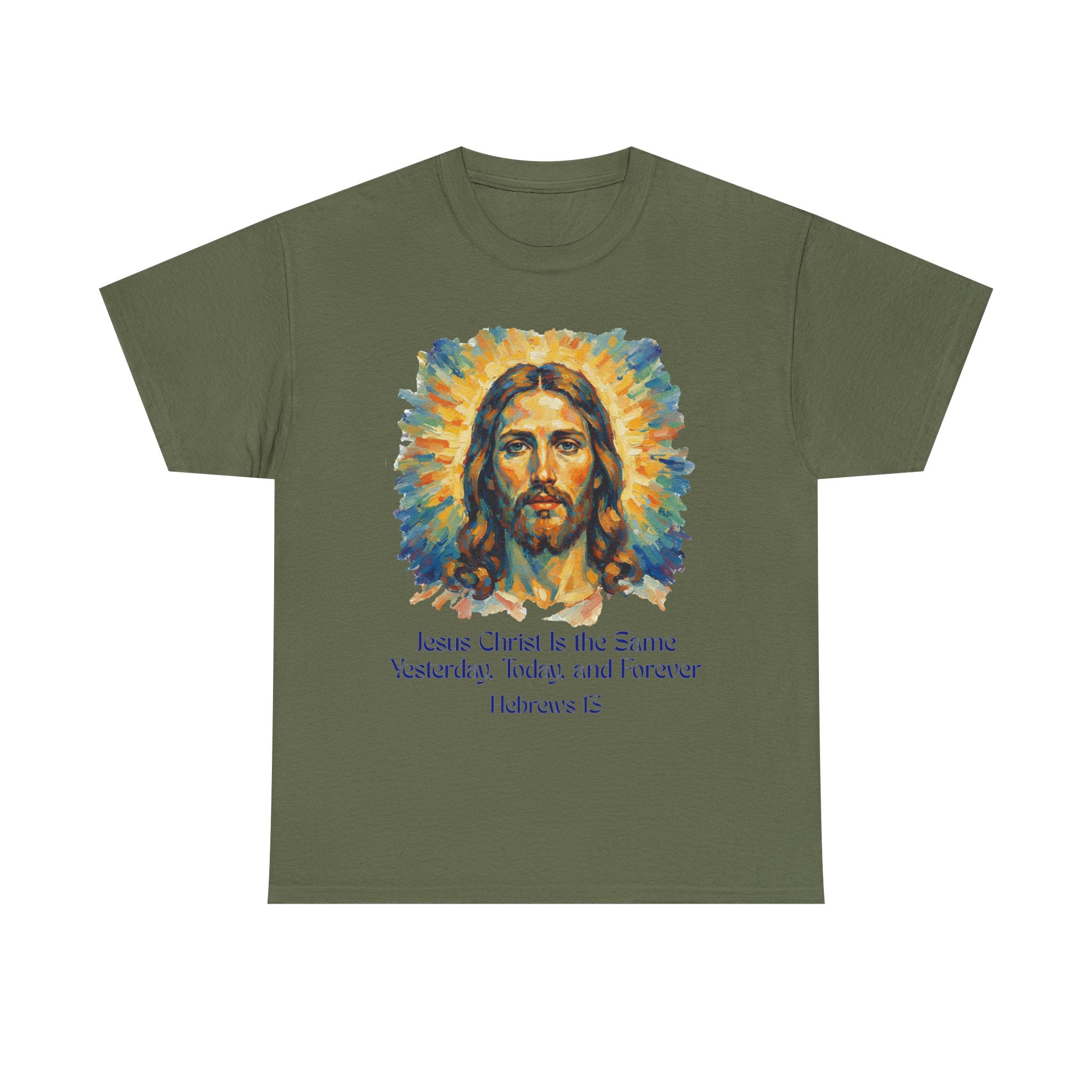 Jesus Portrait – Van Gogh Inspired Style Religious Inspirational Tee - Jesus Christ Design, Faith Shirt, Christian Clothing, Birthday Gift, Everyday Wear