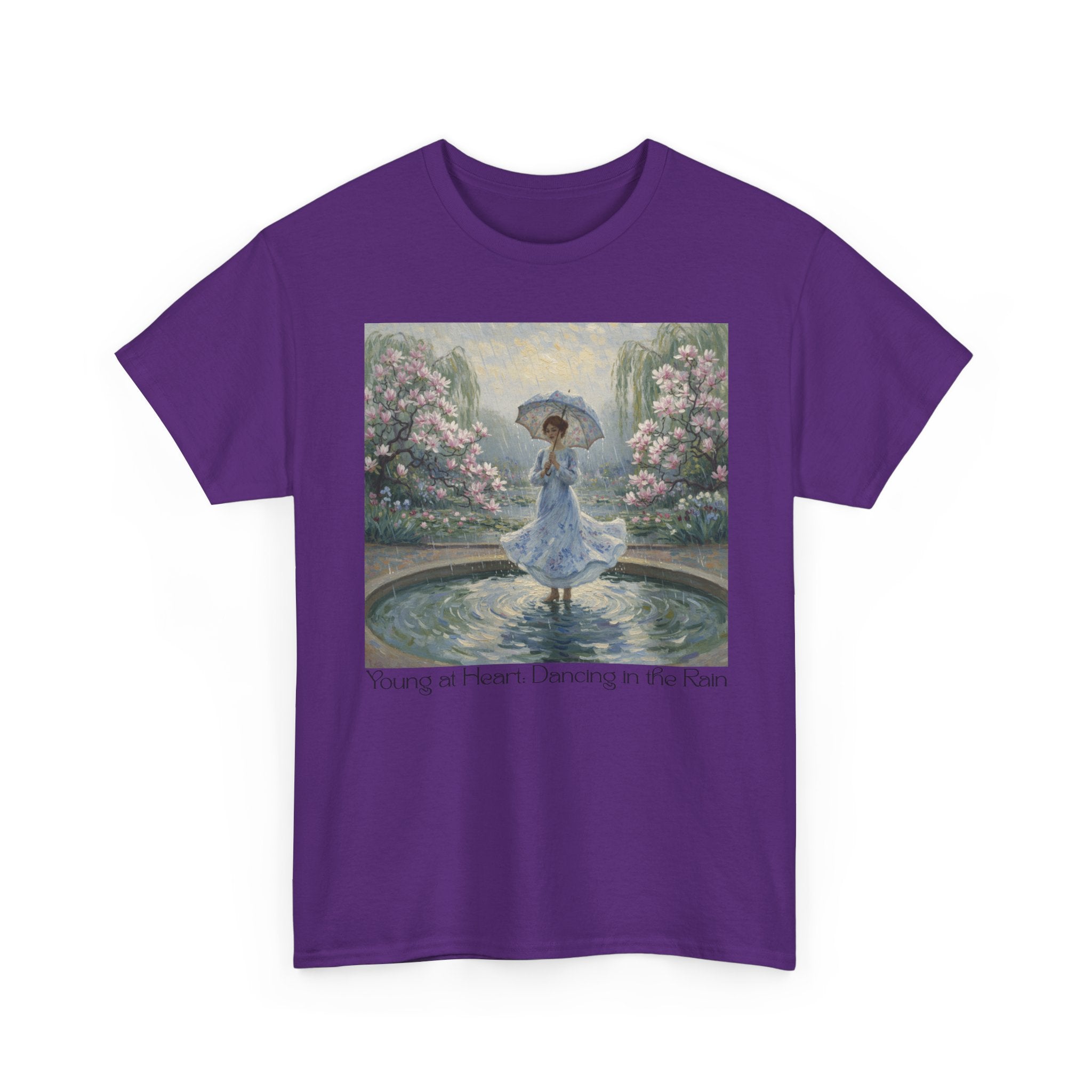Elegant Floral Dance Unisex Tee, Casual Wear, Art Lover Gift, Spring Fashion, Unique Graphic Shirt