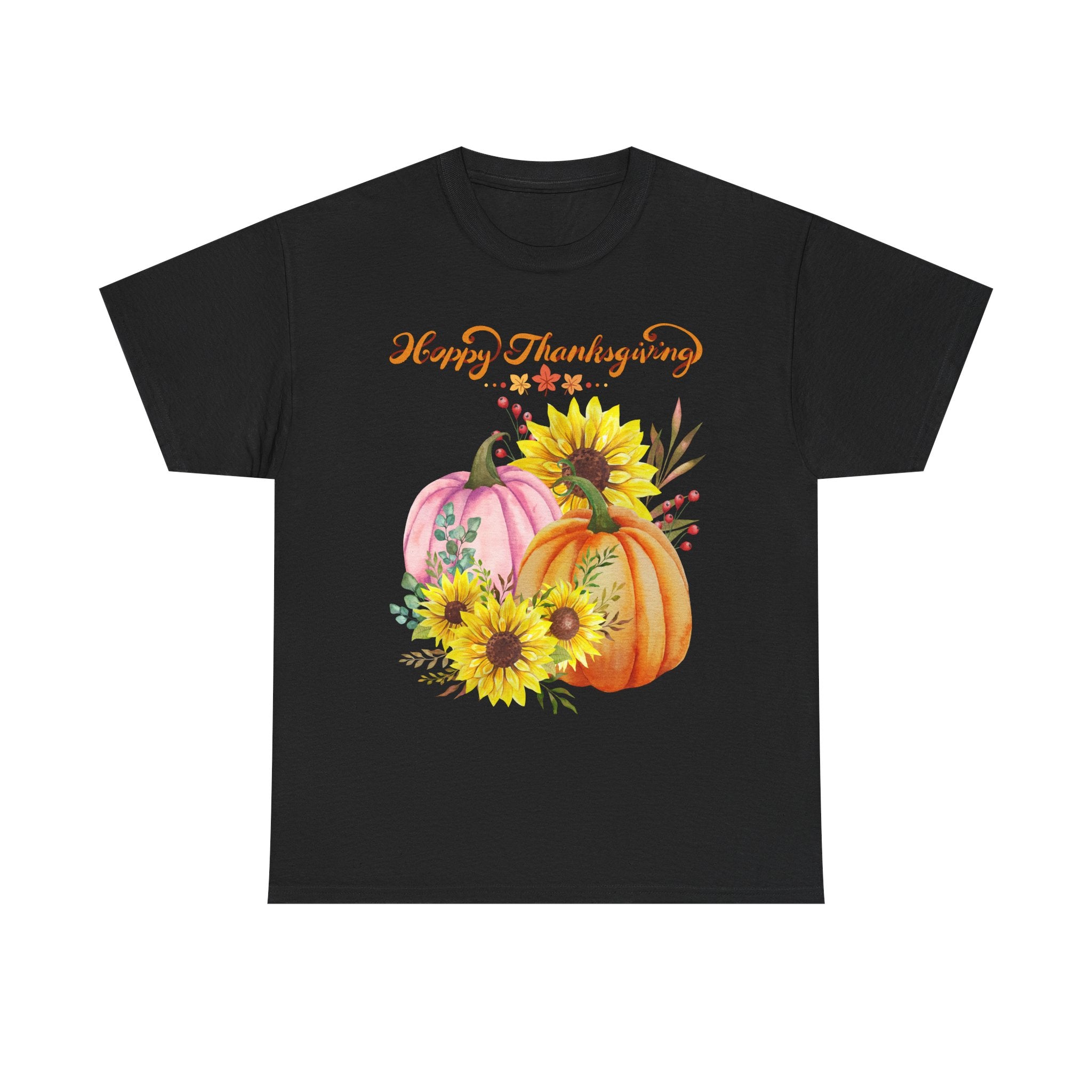 Thanksgiving T-shirts, Pumpkin Tee, Autumn Shirt, Unisex Fall Apparel, Holiday Gift, Cozy Outfit, Harvest Festival Clothing