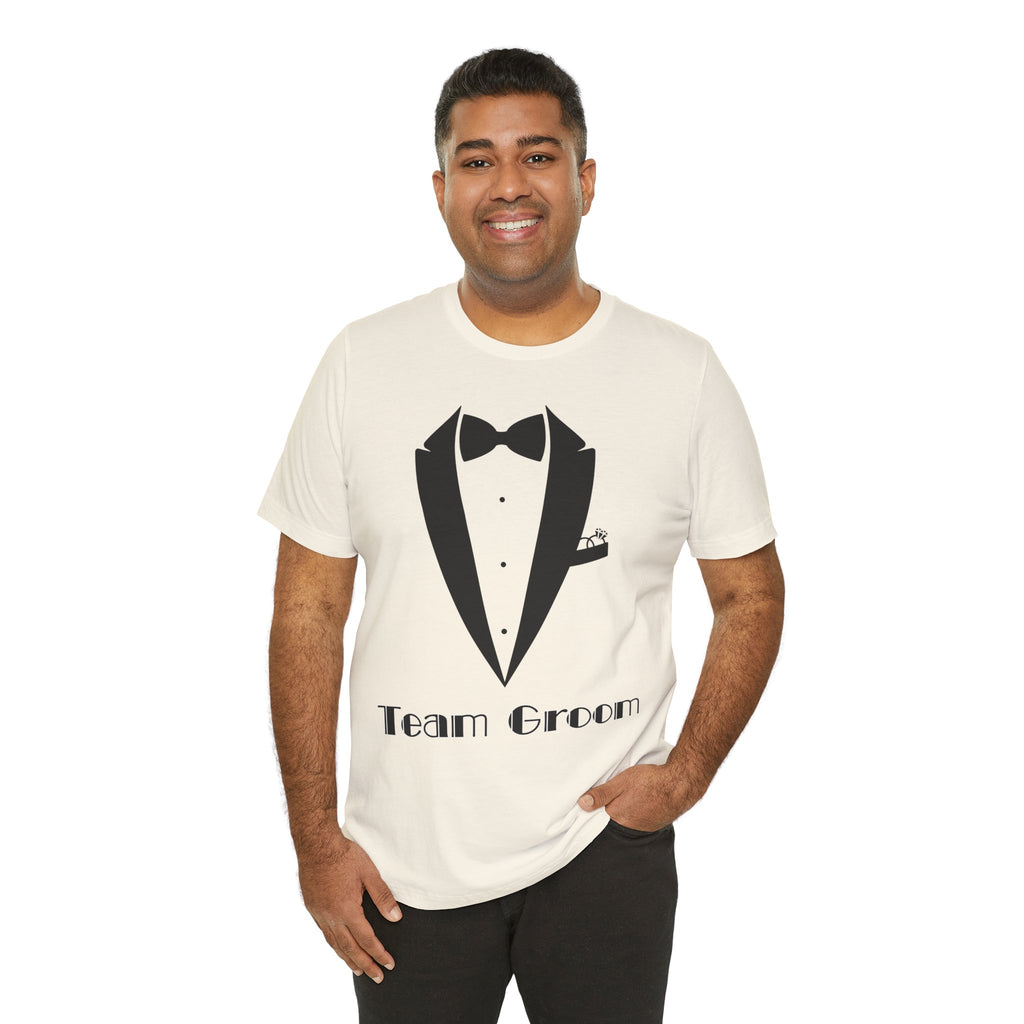 Team Groom Wedding T-Shirt, Perfect for Groomsmen, Bachelor Party, Wedding Events, Groom Attire, Engagement Celebration