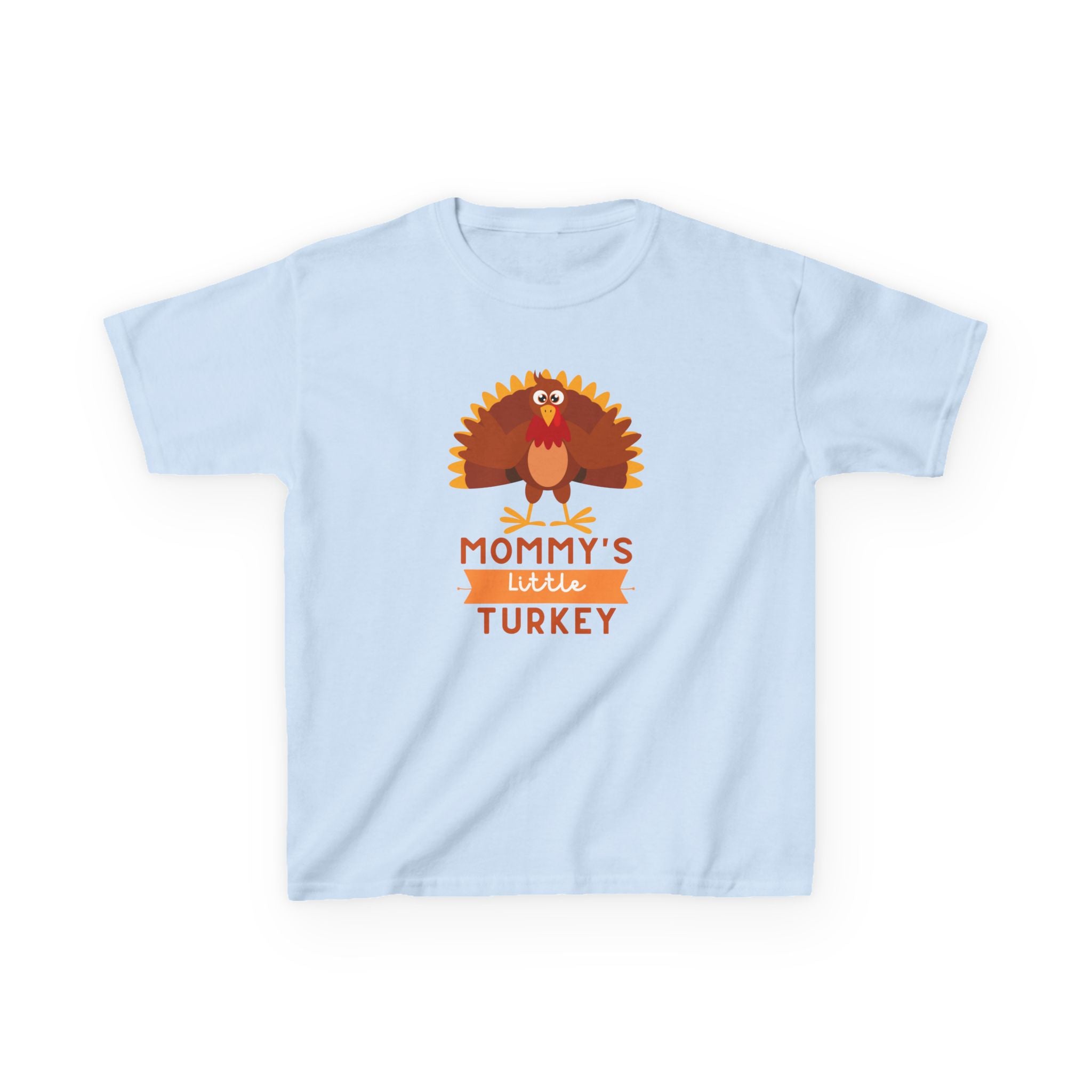 Mommy's Little Turkey Kids Tee - Thanksgiving Gift, Holiday Apparel, Cute Kids Clothing, Family Gathering, Kid's Casual Wear
