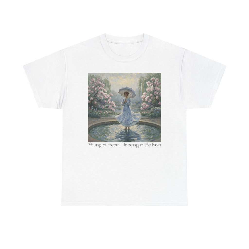 Elegant Floral Dance Unisex Tee, Casual Wear, Art Lover Gift, Spring Fashion, Unique Graphic Shirt