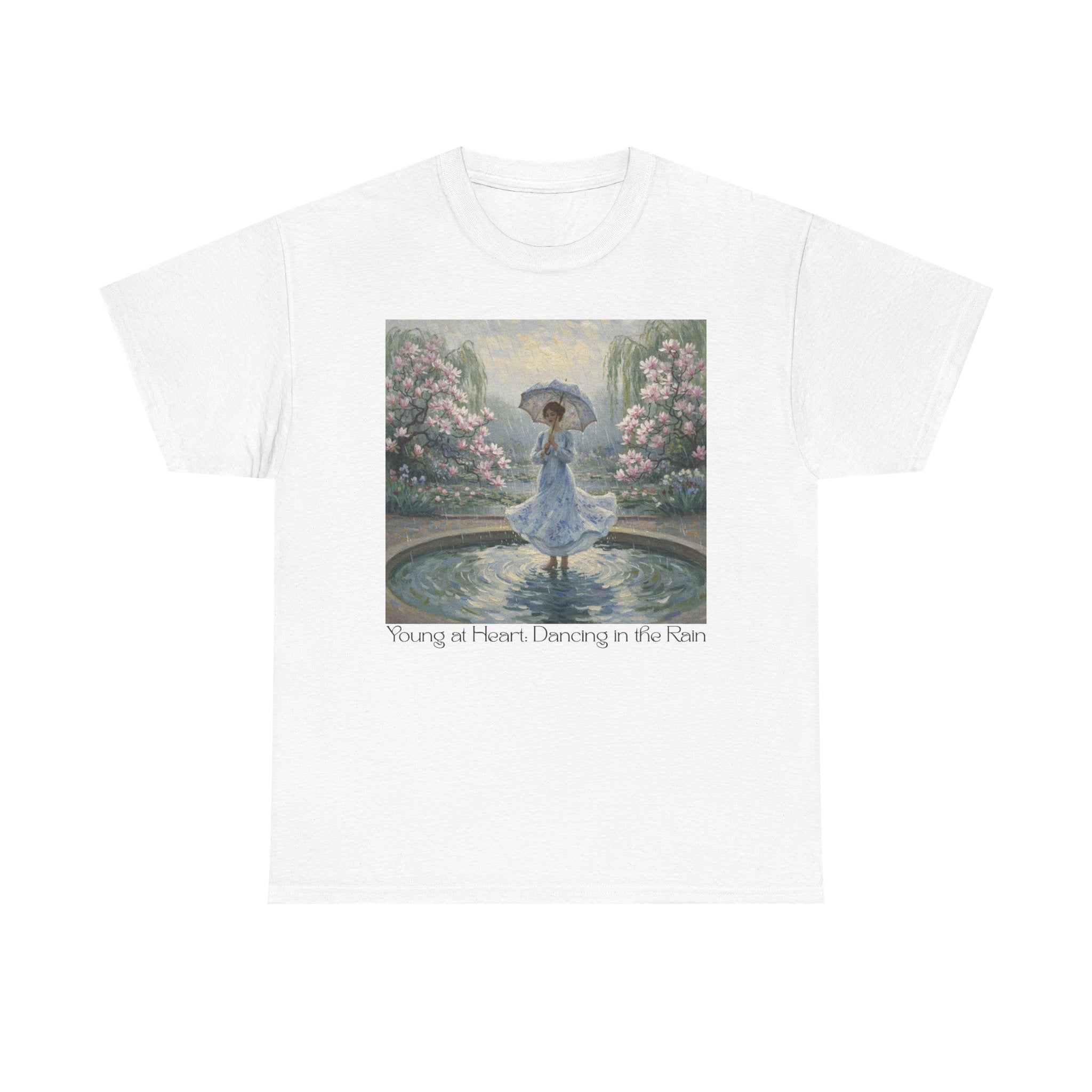 Elegant Floral Dance Unisex Tee, Casual Wear, Art Lover Gift, Spring Fashion, Unique Graphic Shirt