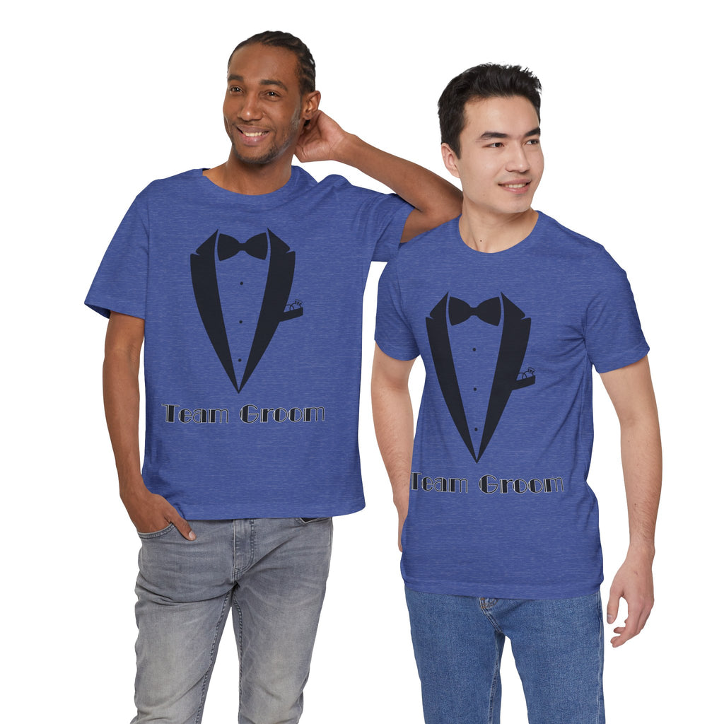 Team Groom Wedding T-Shirt, Perfect for Groomsmen, Bachelor Party, Wedding Events, Groom Attire, Engagement Celebration