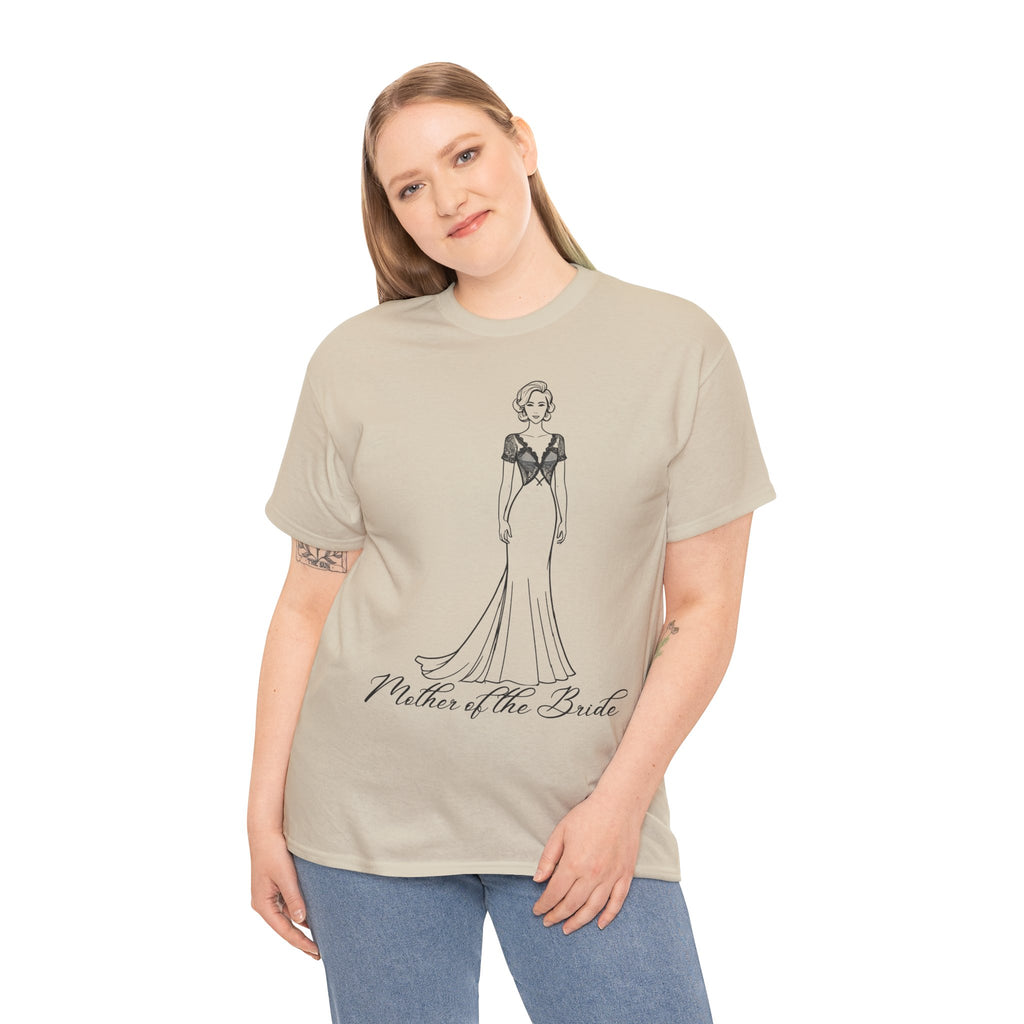 Stylish Mother of the Bride Tee, Gift for Wedding Moms, Bridal Shower Apparel, Comfortable Casual Wear, Wedding Day Celebration Shirt