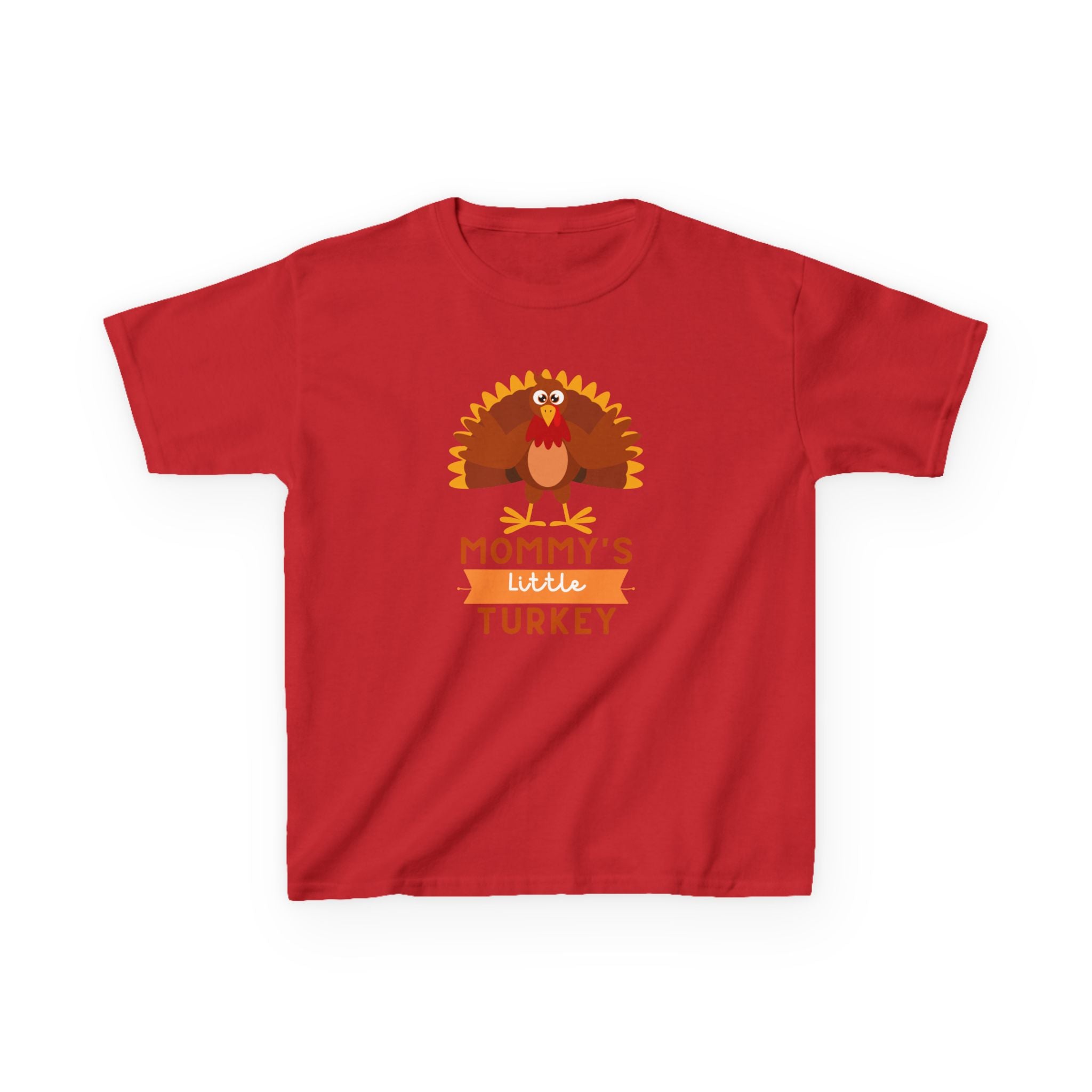 Mommy's Little Turkey Kids Tee - Thanksgiving Gift, Holiday Apparel, Cute Kids Clothing, Family Gathering, Kid's Casual Wear