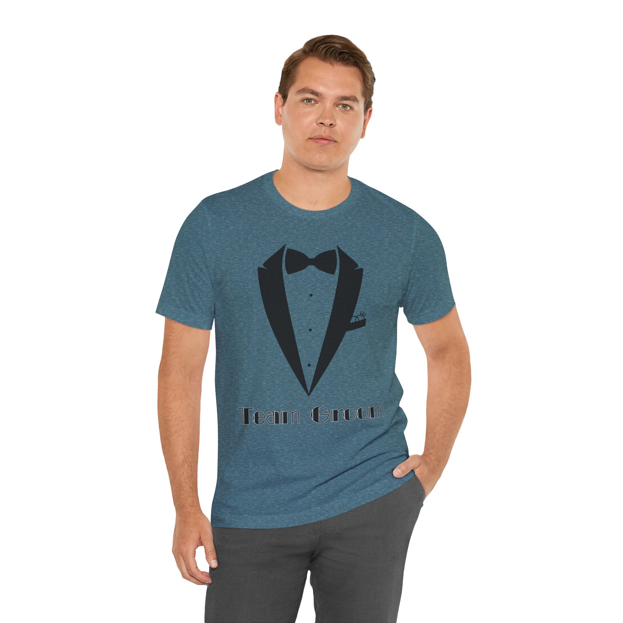 Team Groom Wedding T-Shirt, Perfect for Groomsmen, Bachelor Party, Wedding Events, Groom Attire, Engagement Celebration