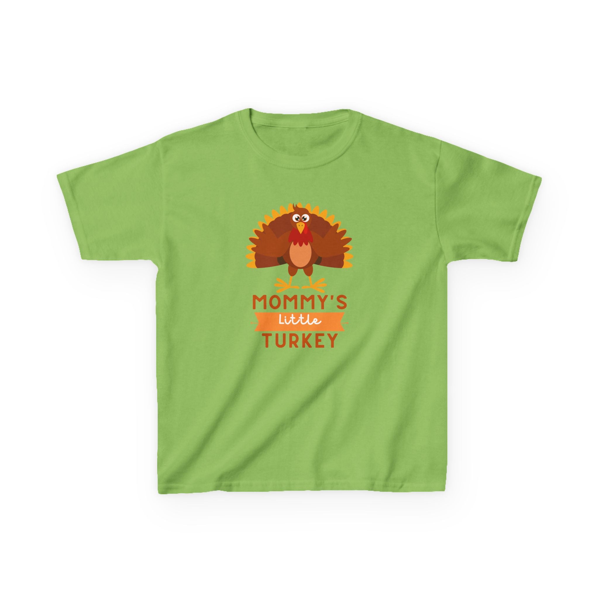 Mommy's Little Turkey Kids Tee - Thanksgiving Gift, Holiday Apparel, Cute Kids Clothing, Family Gathering, Kid's Casual Wear