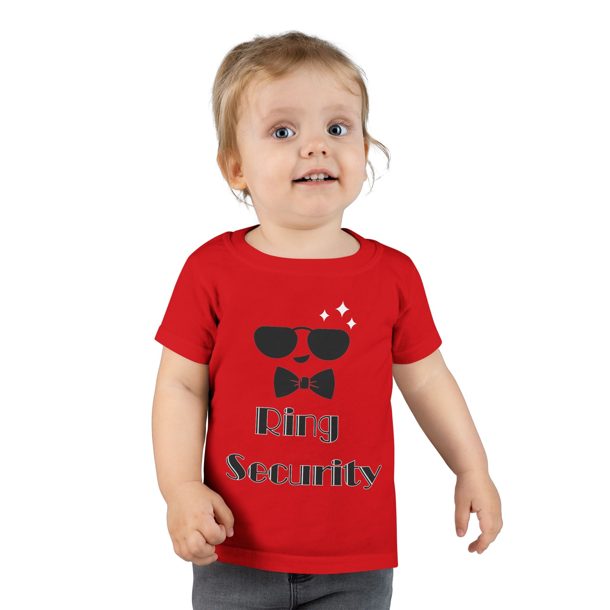 Toddler Security T-Shirt, Funny Toddler Tee, Kids Birthday Gift, Toddler Outfit, Baby Shower Gift, Little Ring Bearer Shirt