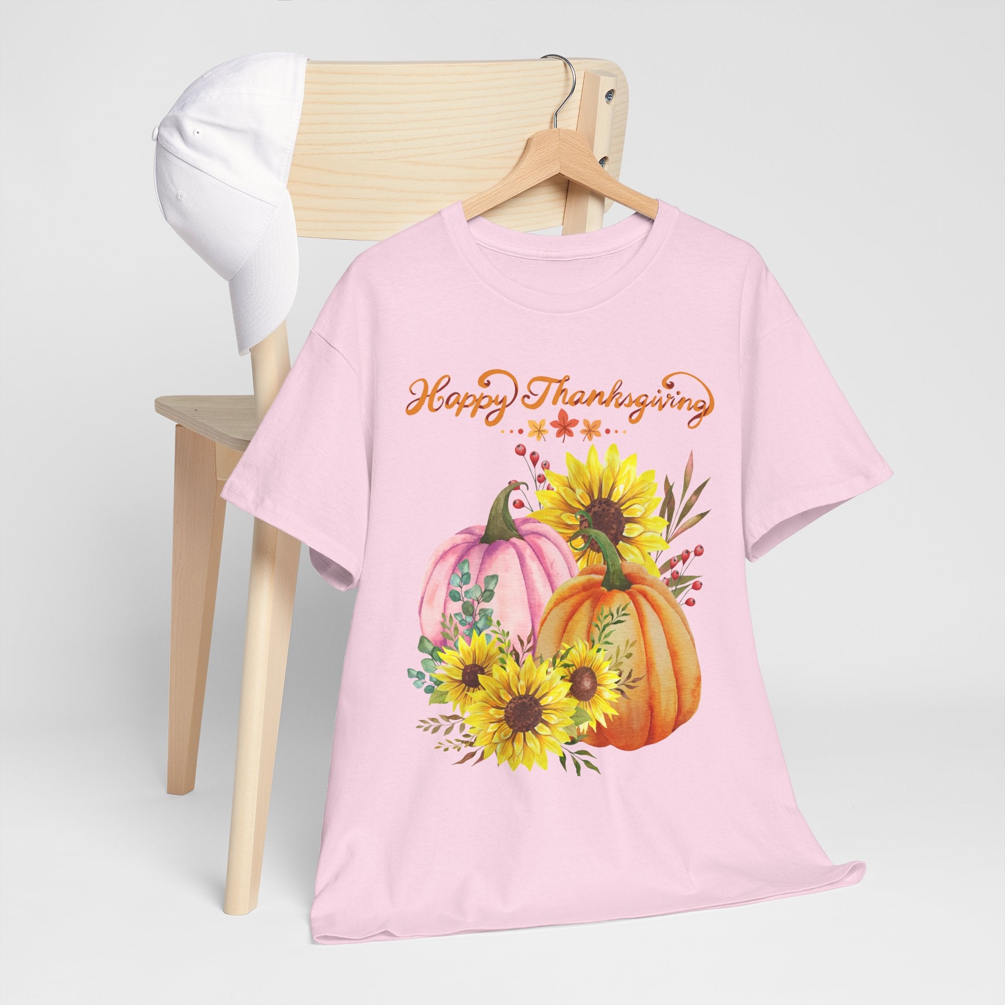Thanksgiving T-shirts, Pumpkin Tee, Autumn Shirt, Unisex Fall Apparel, Holiday Gift, Cozy Outfit, Harvest Festival Clothing