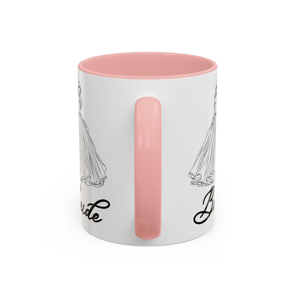 Bride Mug | Elegant Wedding Dress Design | Bridal Shower Gift & Keepsake