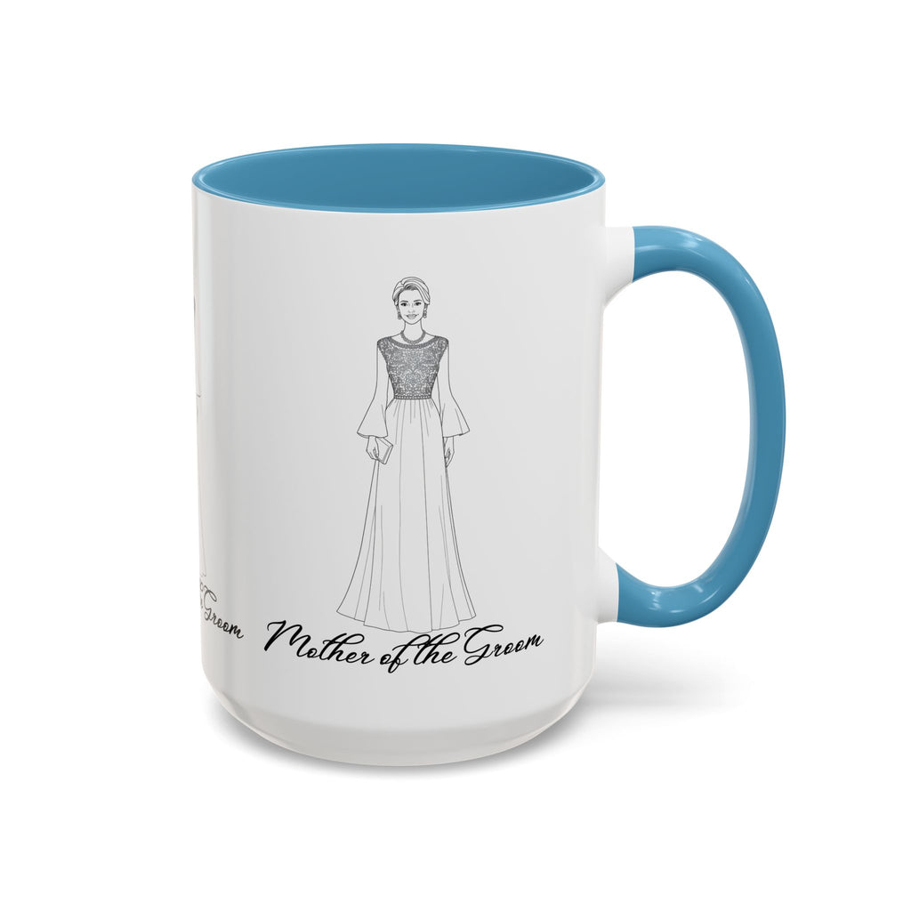 Elegant Mother of the Groom Mug - Perfect Gift for Bridal Showers, Weddings, Coffee Lovers, Wedding Planning