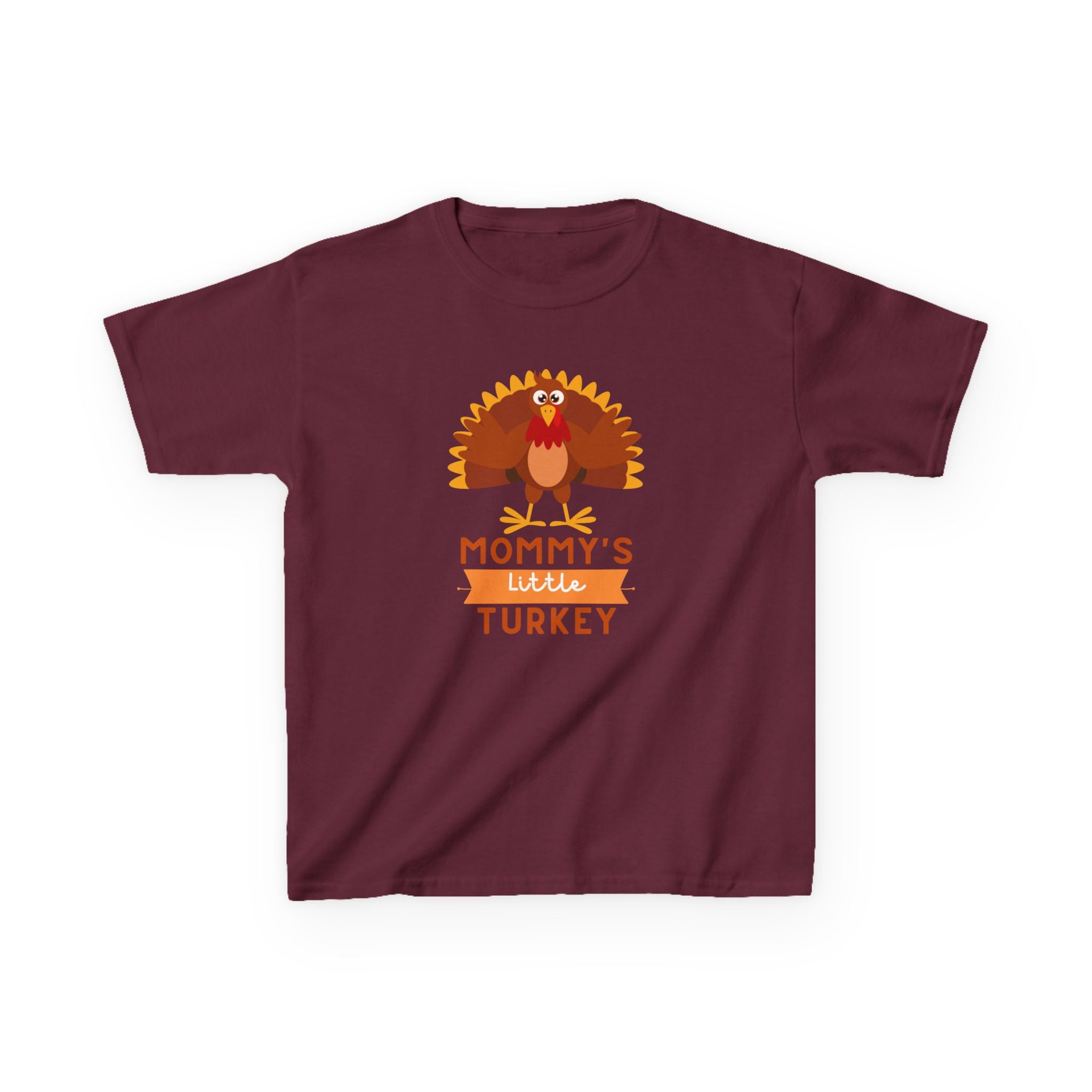 Mommy's Little Turkey Kids Tee - Thanksgiving Gift, Holiday Apparel, Cute Kids Clothing, Family Gathering, Kid's Casual Wear