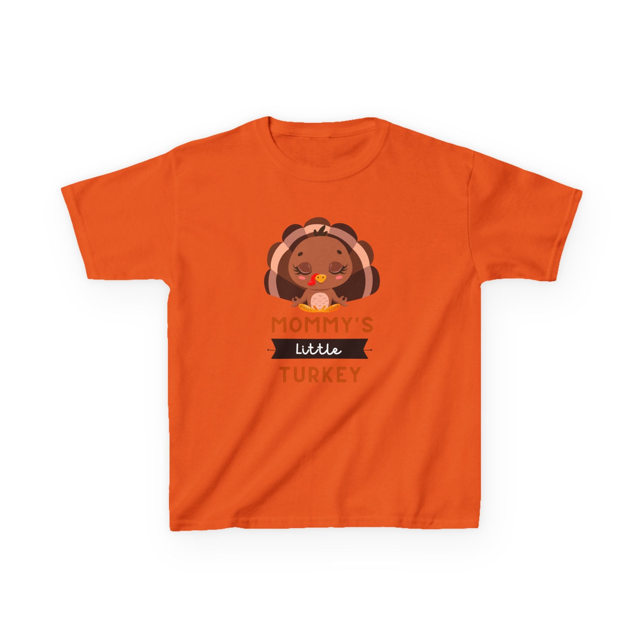 Kids Thanksgiving Tee, Mommy's Little Turkey Shirt, Fall Holiday Outfit, Thanksgiving Gift, Adorable Kids Fashion