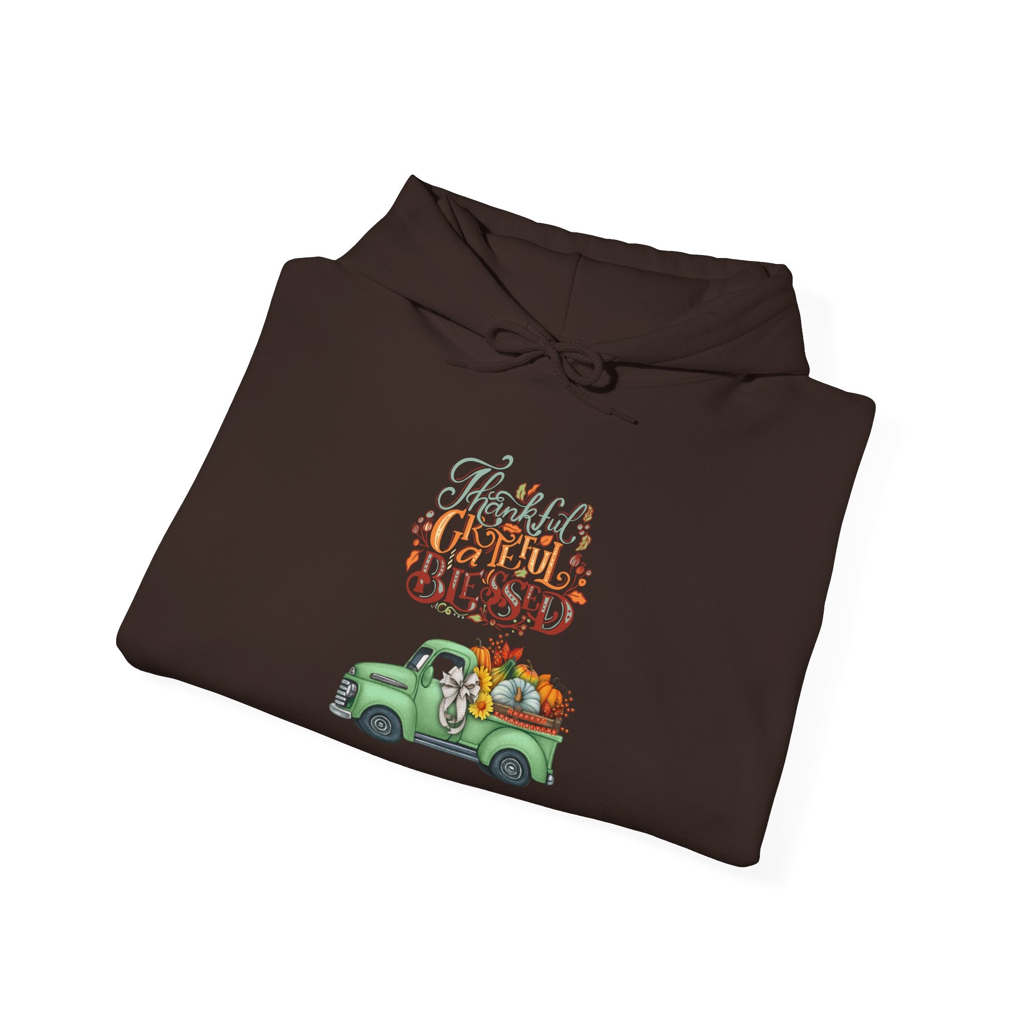 Festive Truck Sweatshirt - Cozy Holiday Hoodie, Winter Gift, Christmas Apparel, Unisex Clothing, Seasonal Fashion