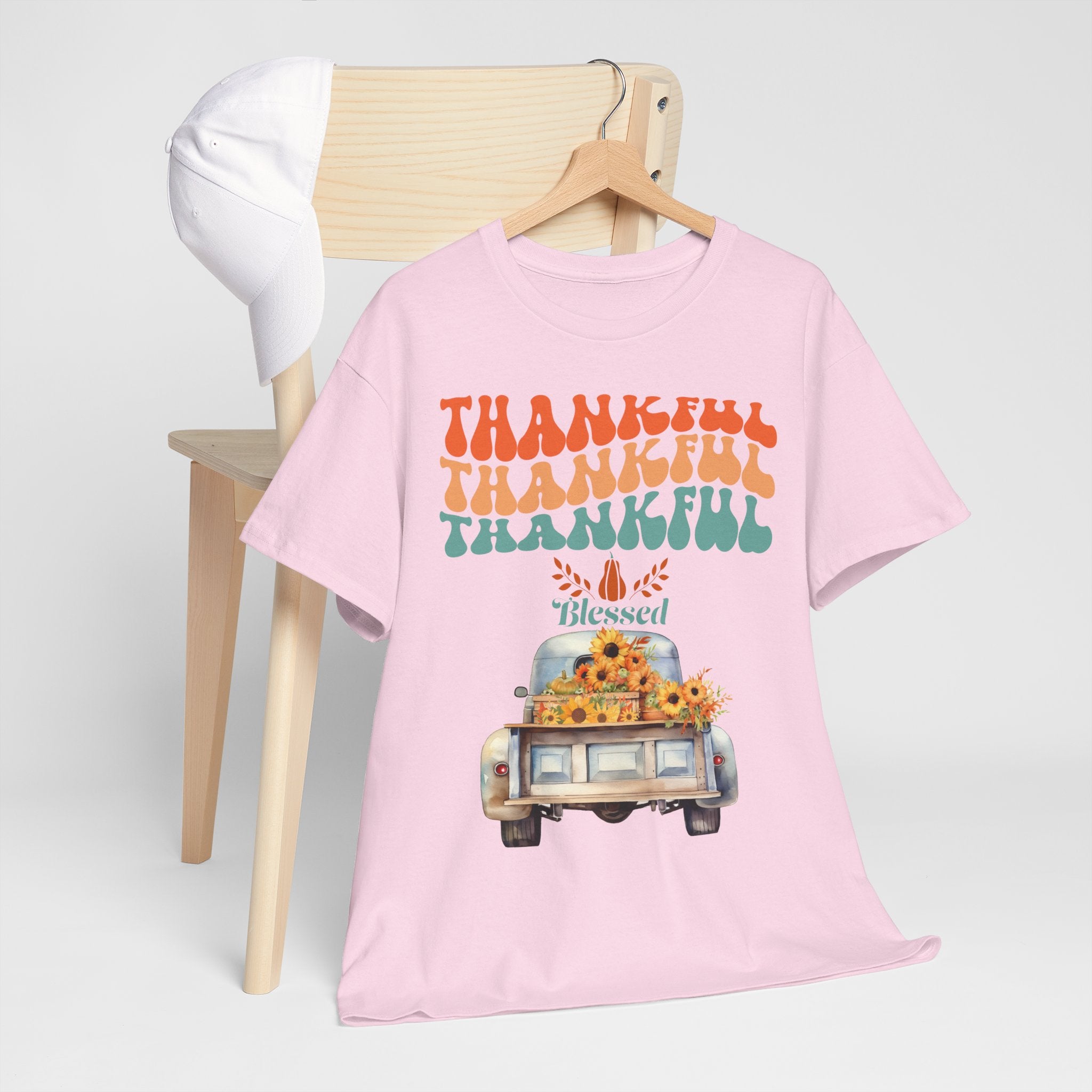 Thankful Vibes Unisex Tee - Perfect for Thanksgiving, Gratitude, Casual Wear, Gifts, Summer Days