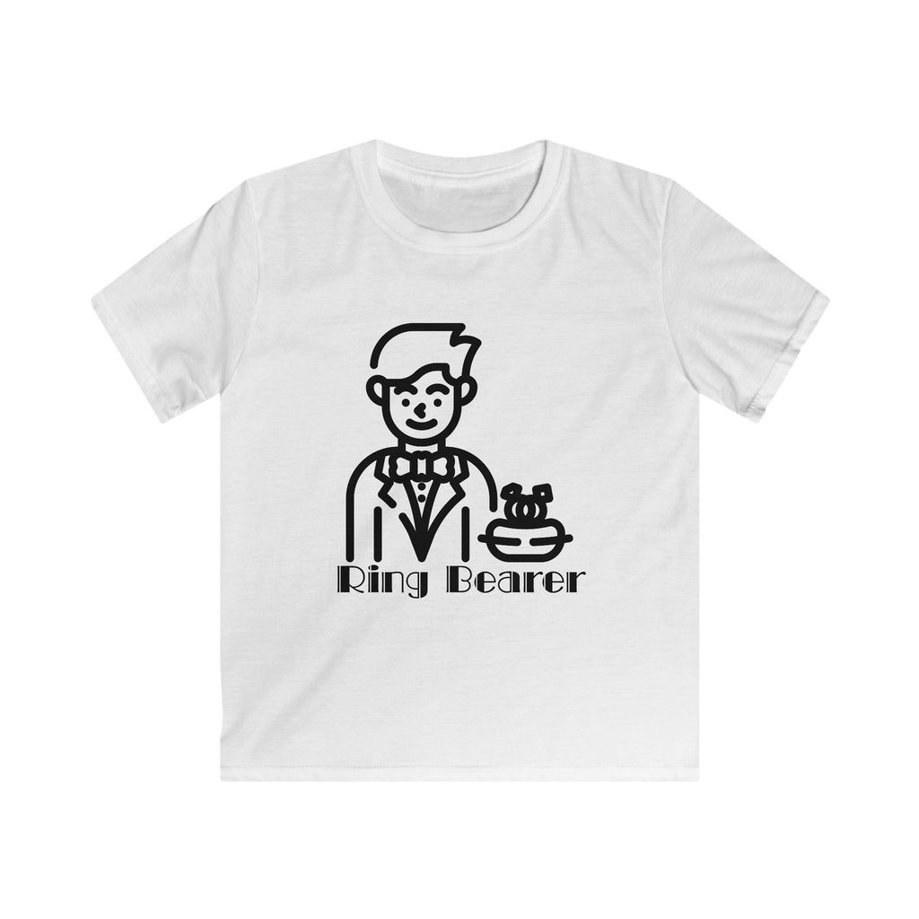 Ring Bearer Kids Tee for Weddings, Cute Kids T-Shirt, Flower Girl Gift, Birthday Party Outfit, Family Wedding Attire