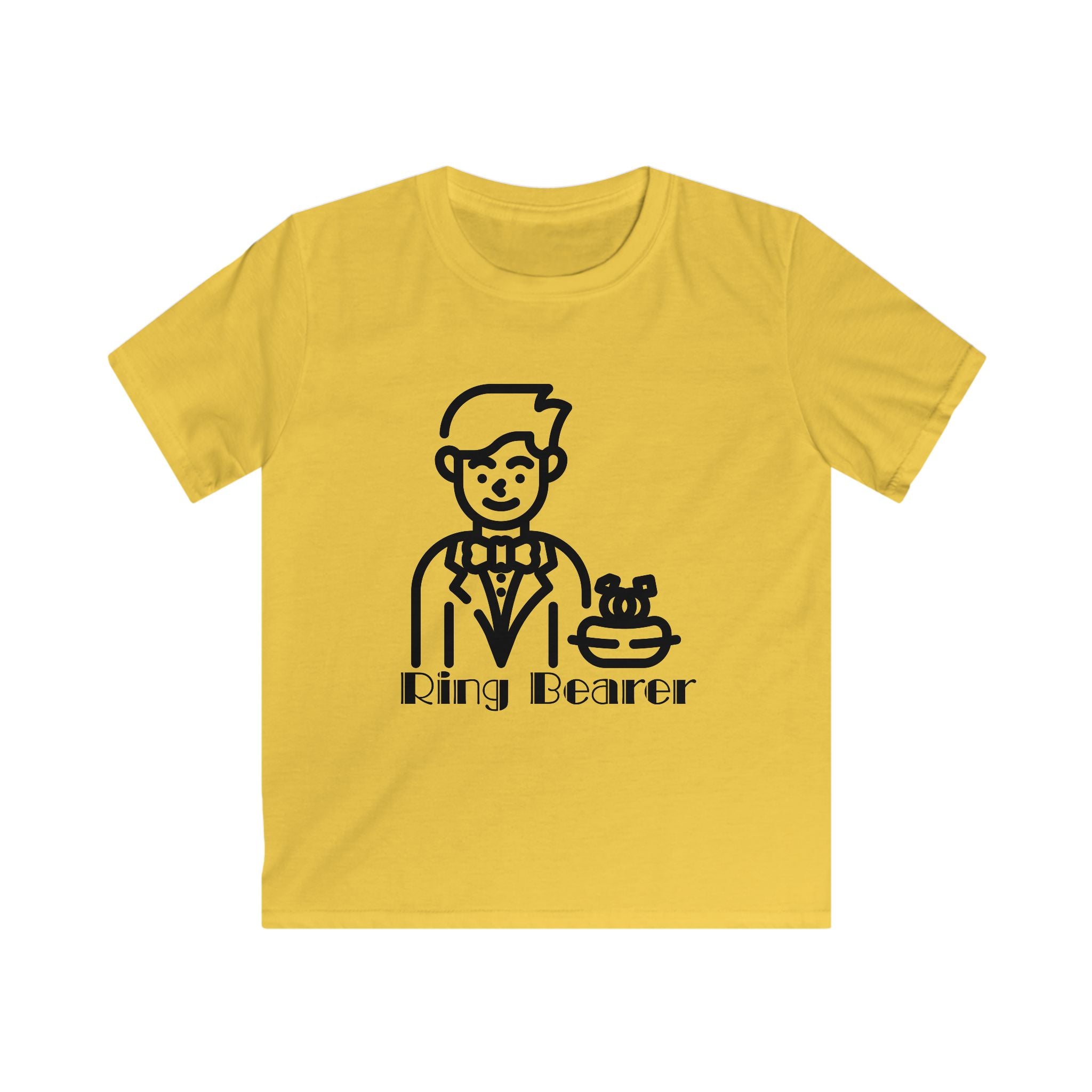 Ring Bearer Kids Tee for Weddings, Cute Kids T-Shirt, Flower Girl Gift, Birthday Party Outfit, Family Wedding Attire