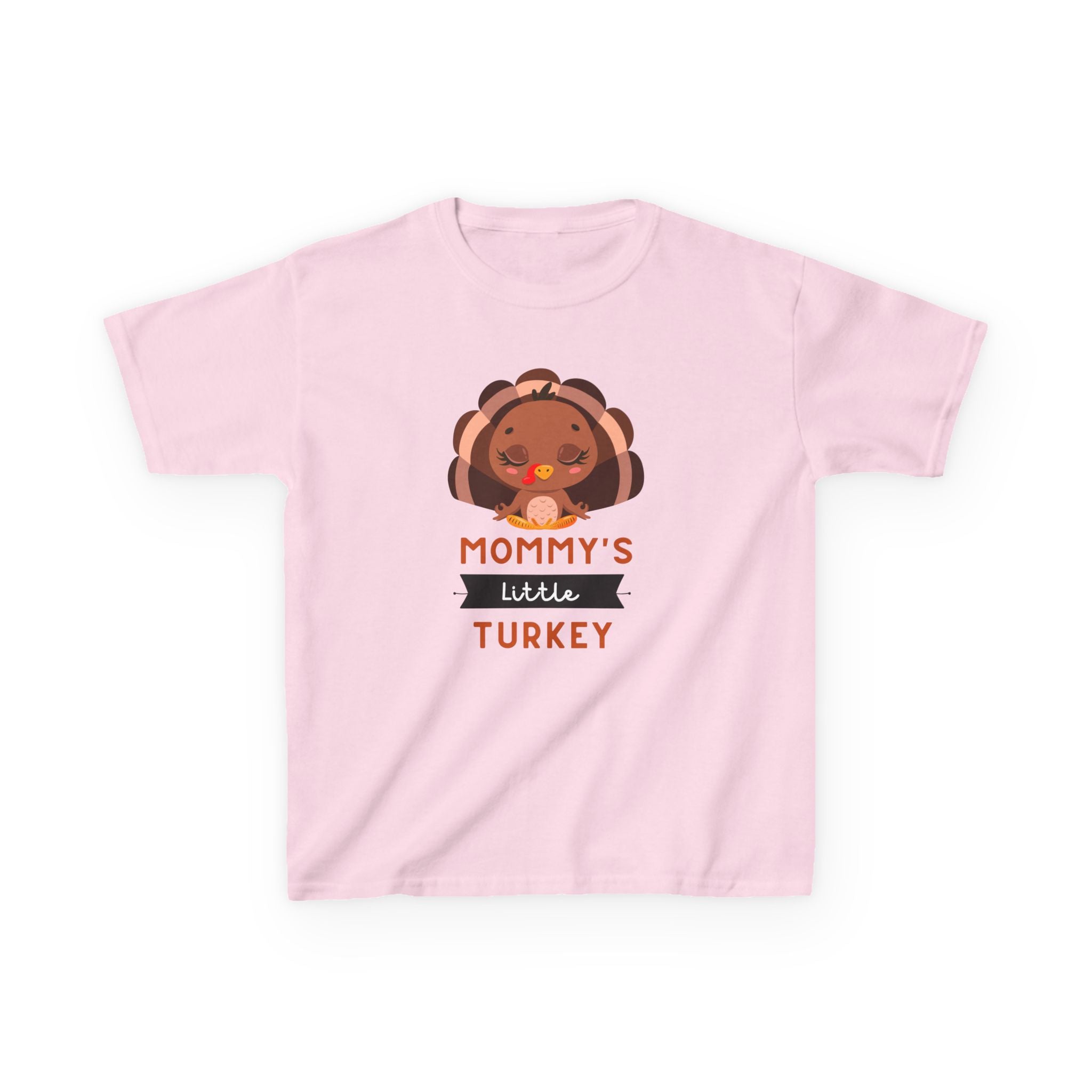 Kids Thanksgiving Tee, Mommy's Little Turkey Shirt, Fall Holiday Outfit, Thanksgiving Gift, Adorable Kids Fashion