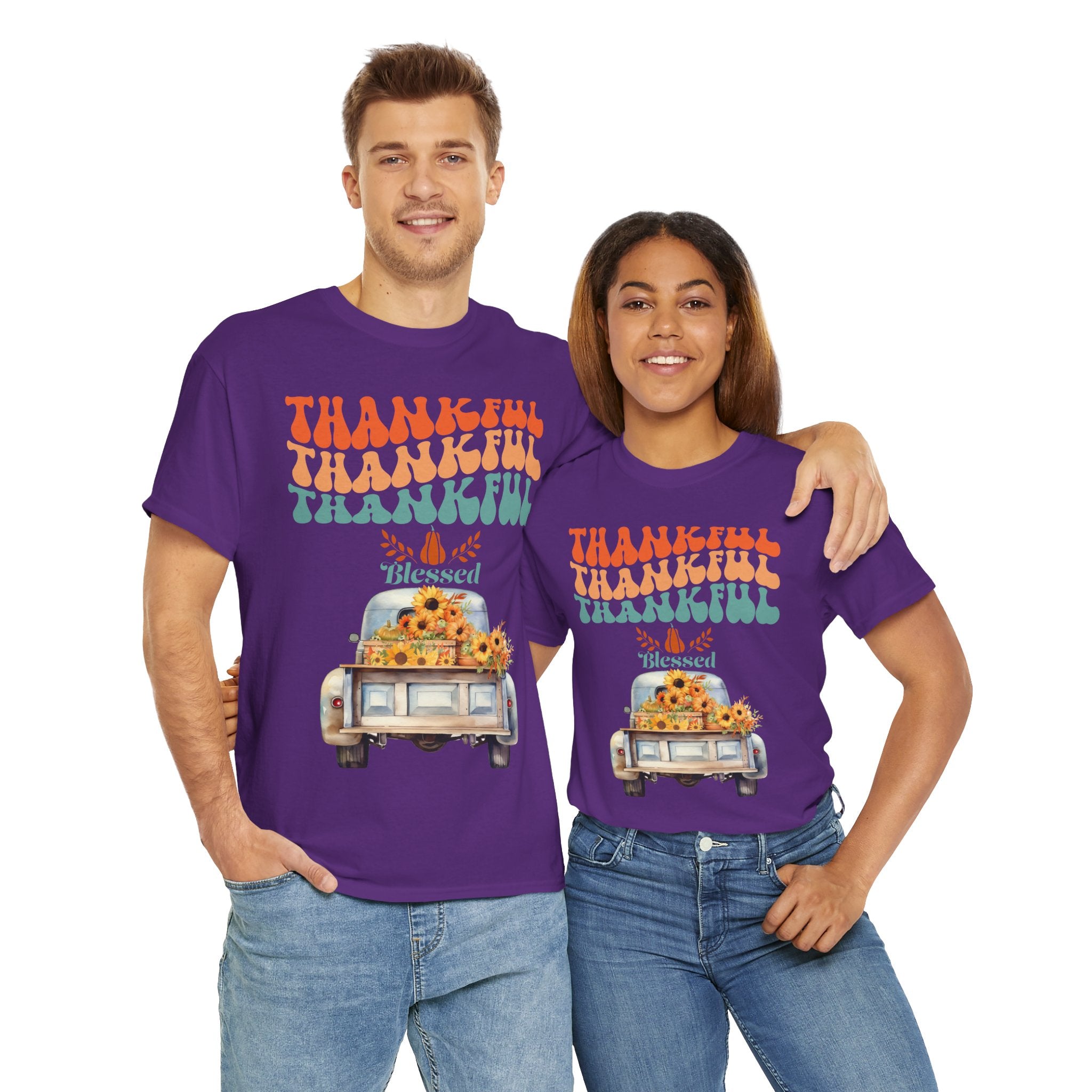 Thankful Vibes Unisex Tee - Perfect for Thanksgiving, Gratitude, Casual Wear, Gifts, Summer Days