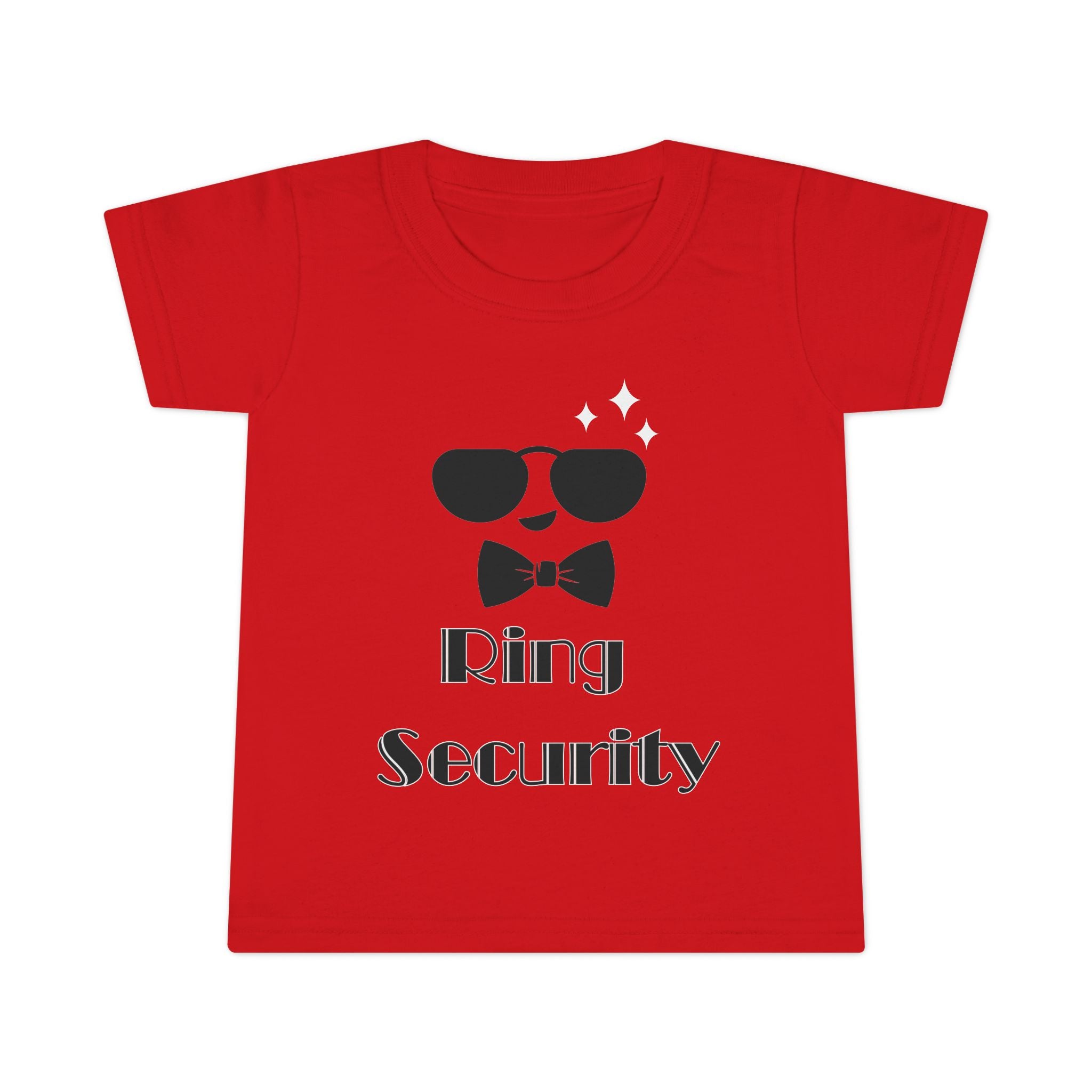 Toddler Security T-Shirt, Funny Toddler Tee, Kids Birthday Gift, Toddler Outfit, Baby Shower Gift, Little Ring Bearer Shirt