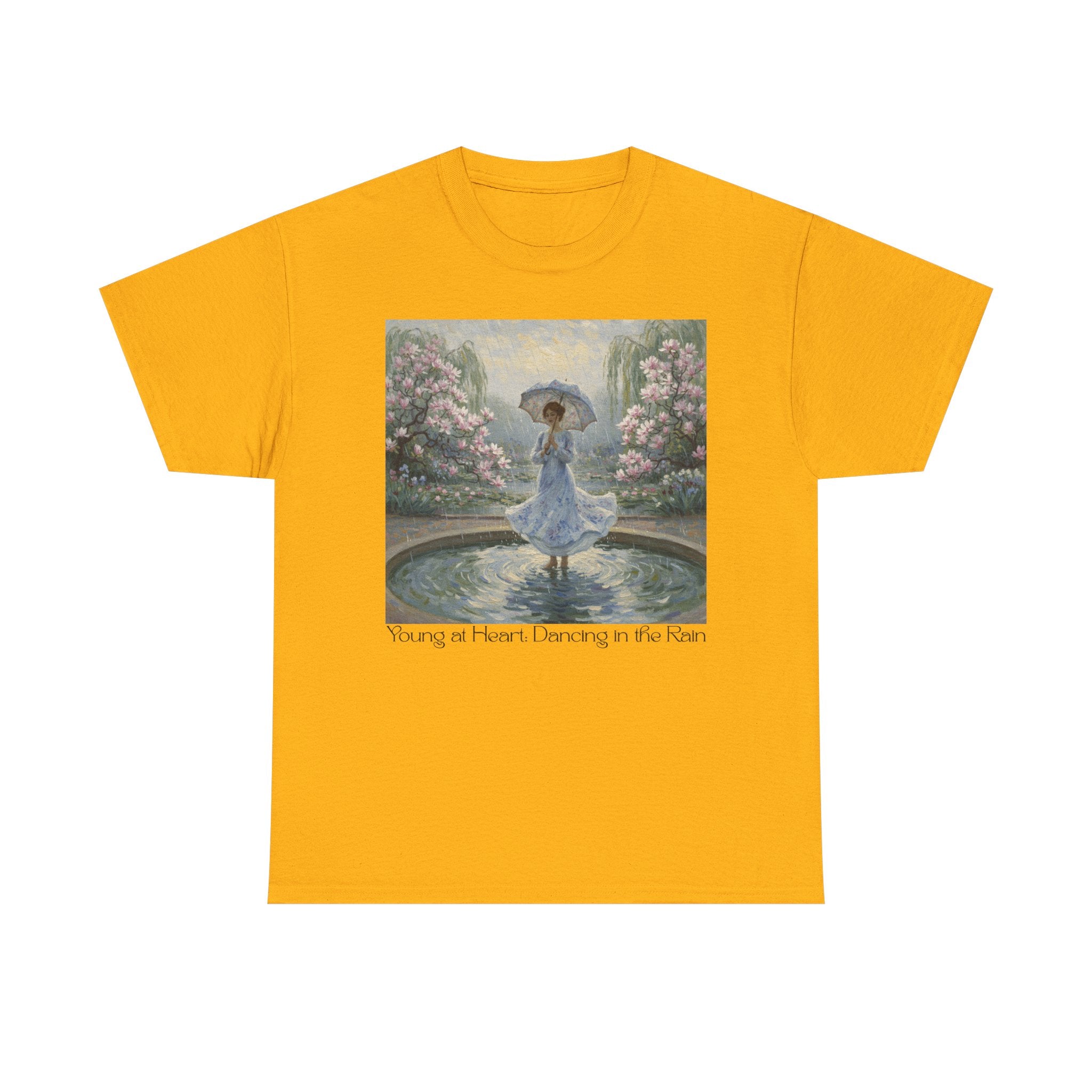 Elegant Floral Dance Unisex Tee, Casual Wear, Art Lover Gift, Spring Fashion, Unique Graphic Shirt