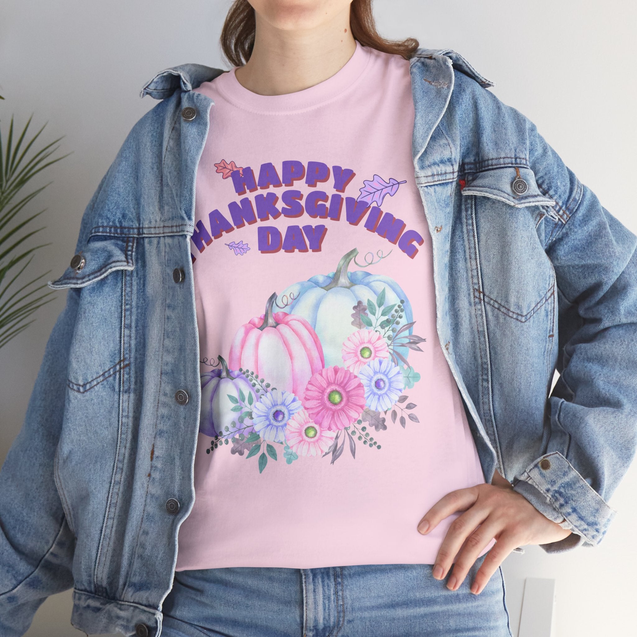 Thanksgiving Celebration Tee, Happy Thanksgiving Day Shirt, Fall T-Shirt, Holiday Gift, Unisex Cotton Top, Autumn Fashion