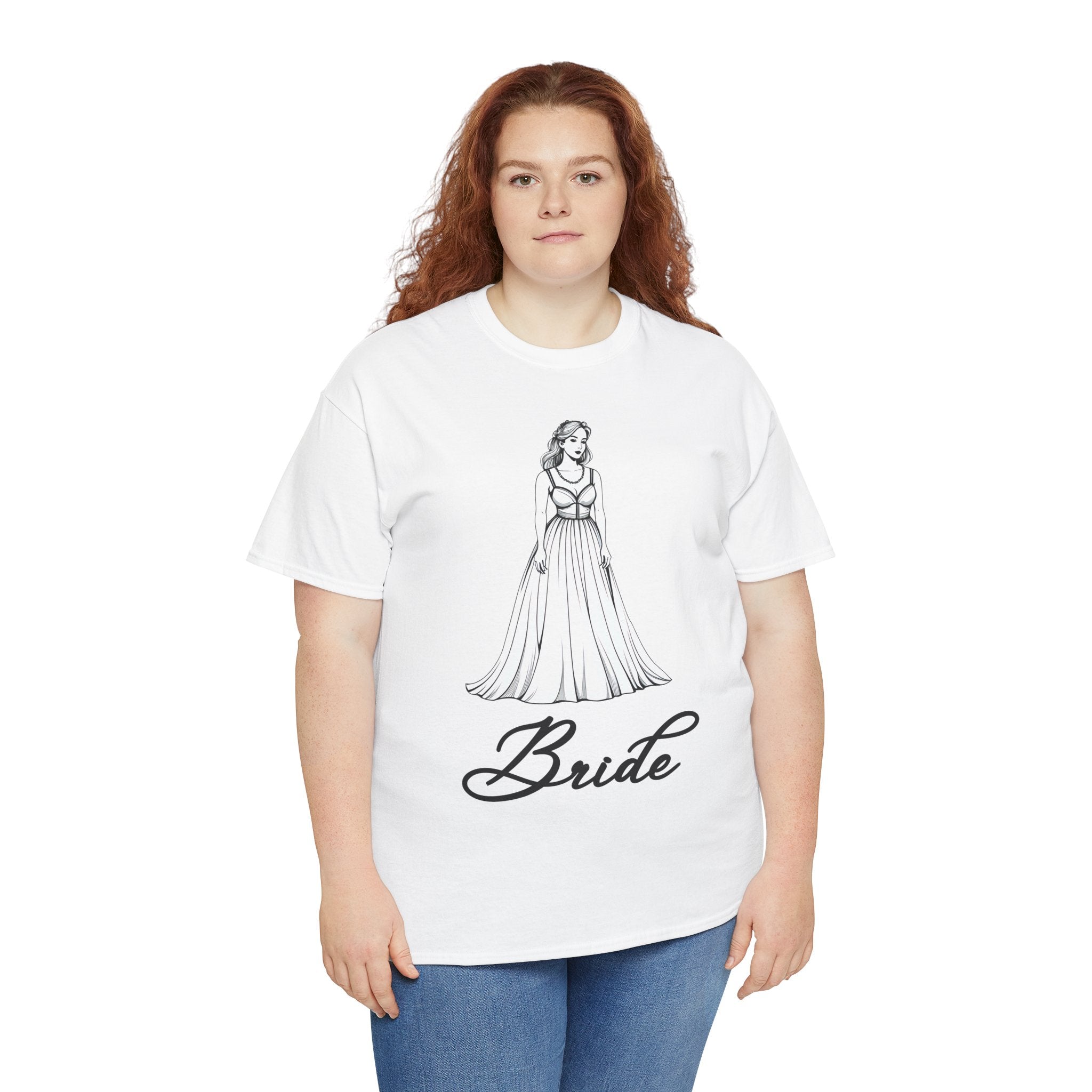 Bride Unisex Heavy Cotton Tee - Perfect for Bachelorette Parties, Bridal Showers, Wedding Celebrations, and Engagement Events, Wedding [...]