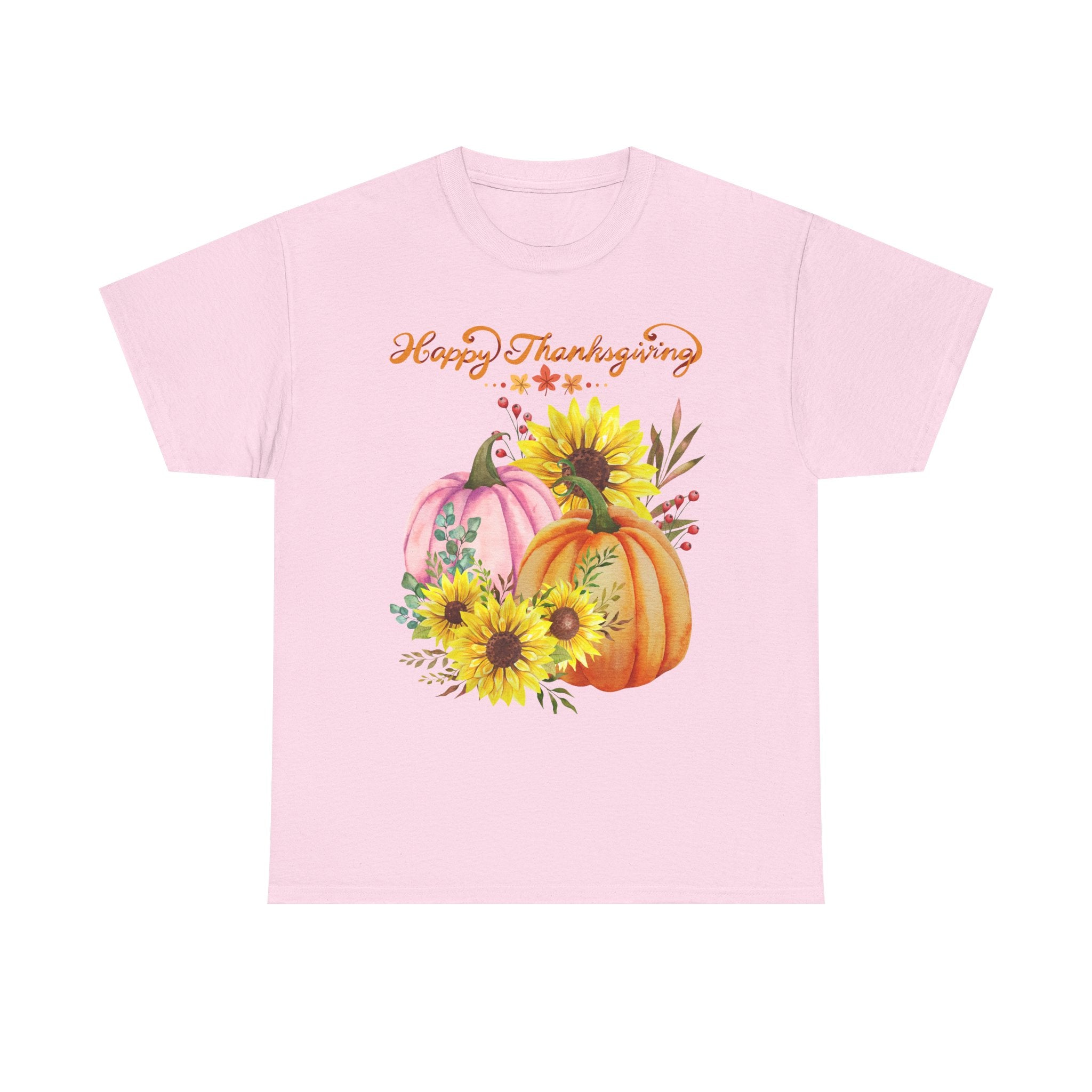 Thanksgiving T-shirts, Pumpkin Tee, Autumn Shirt, Unisex Fall Apparel, Holiday Gift, Cozy Outfit, Harvest Festival Clothing