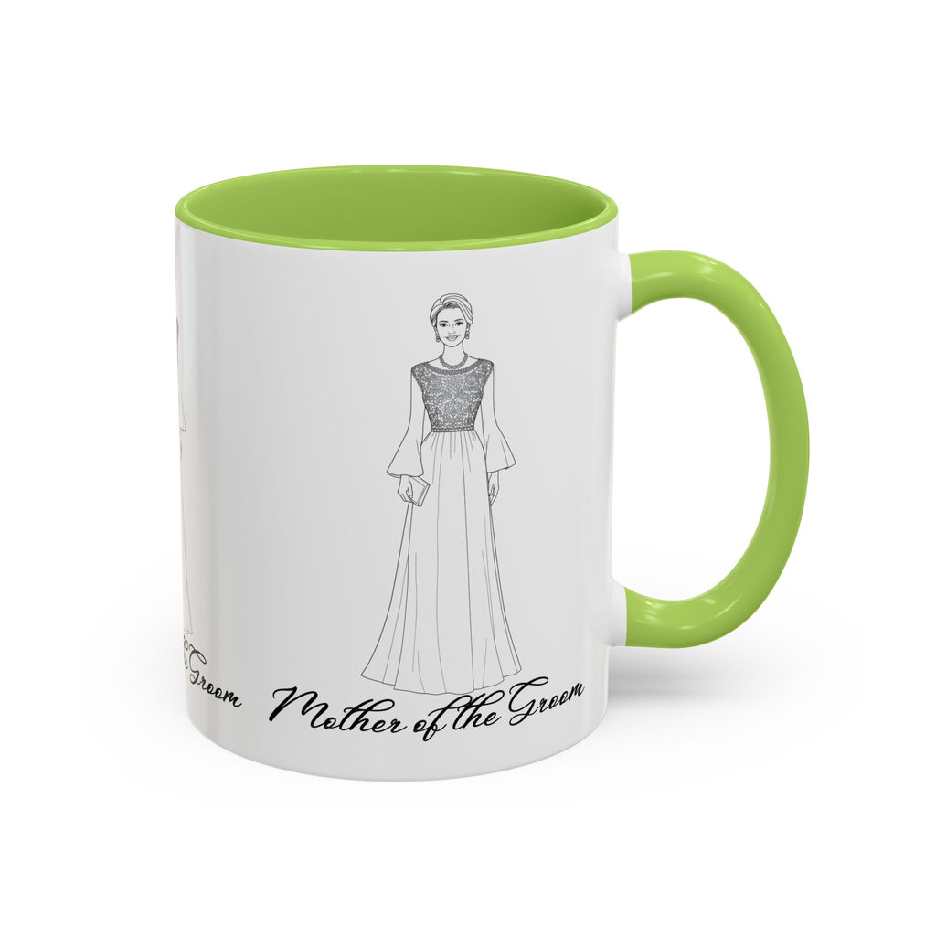 Elegant Mother of the Groom Mug - Perfect Gift for Bridal Showers, Weddings, Coffee Lovers, Wedding Planning