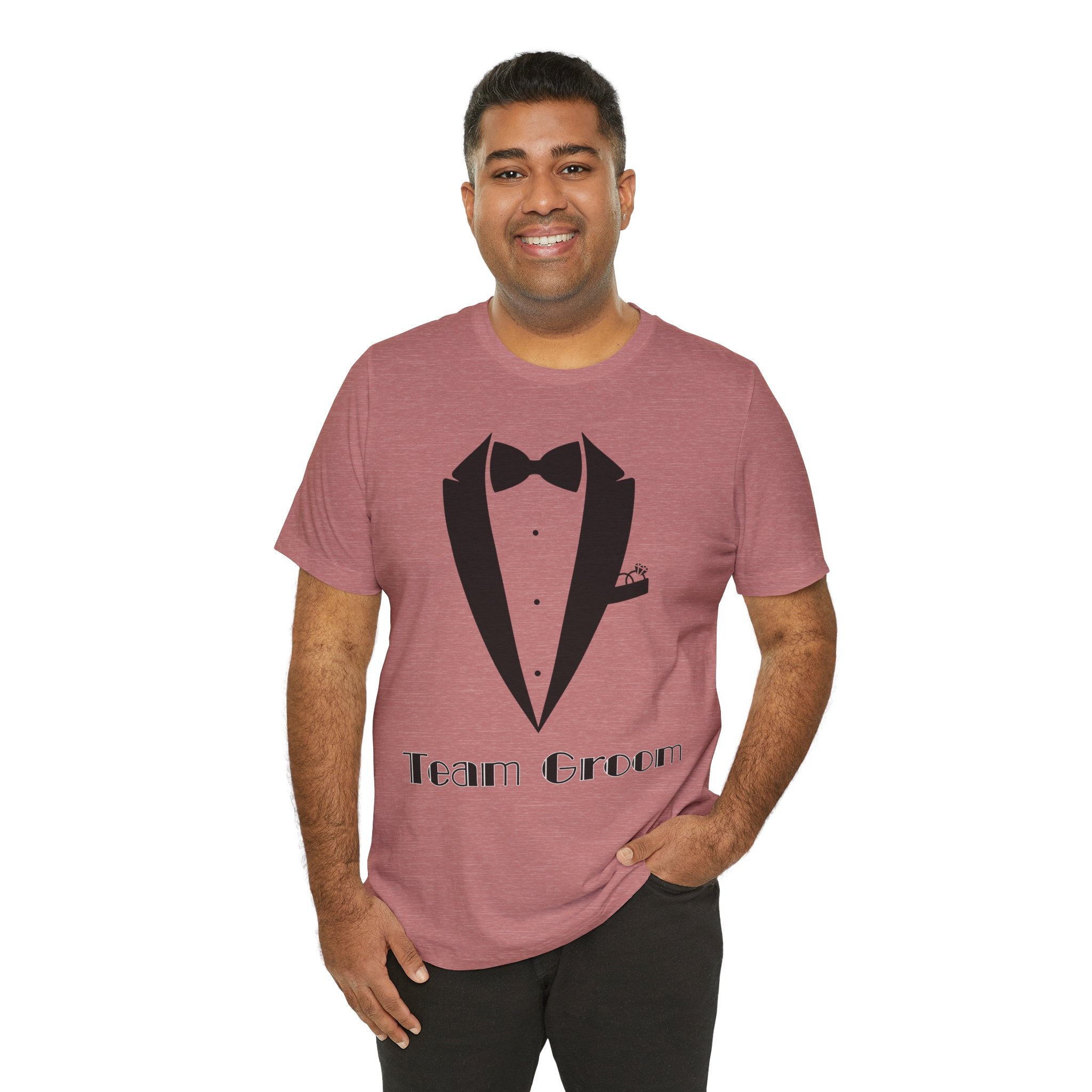 Team Groom Wedding T-Shirt, Perfect for Groomsmen, Bachelor Party, Wedding Events, Groom Attire, Engagement Celebration