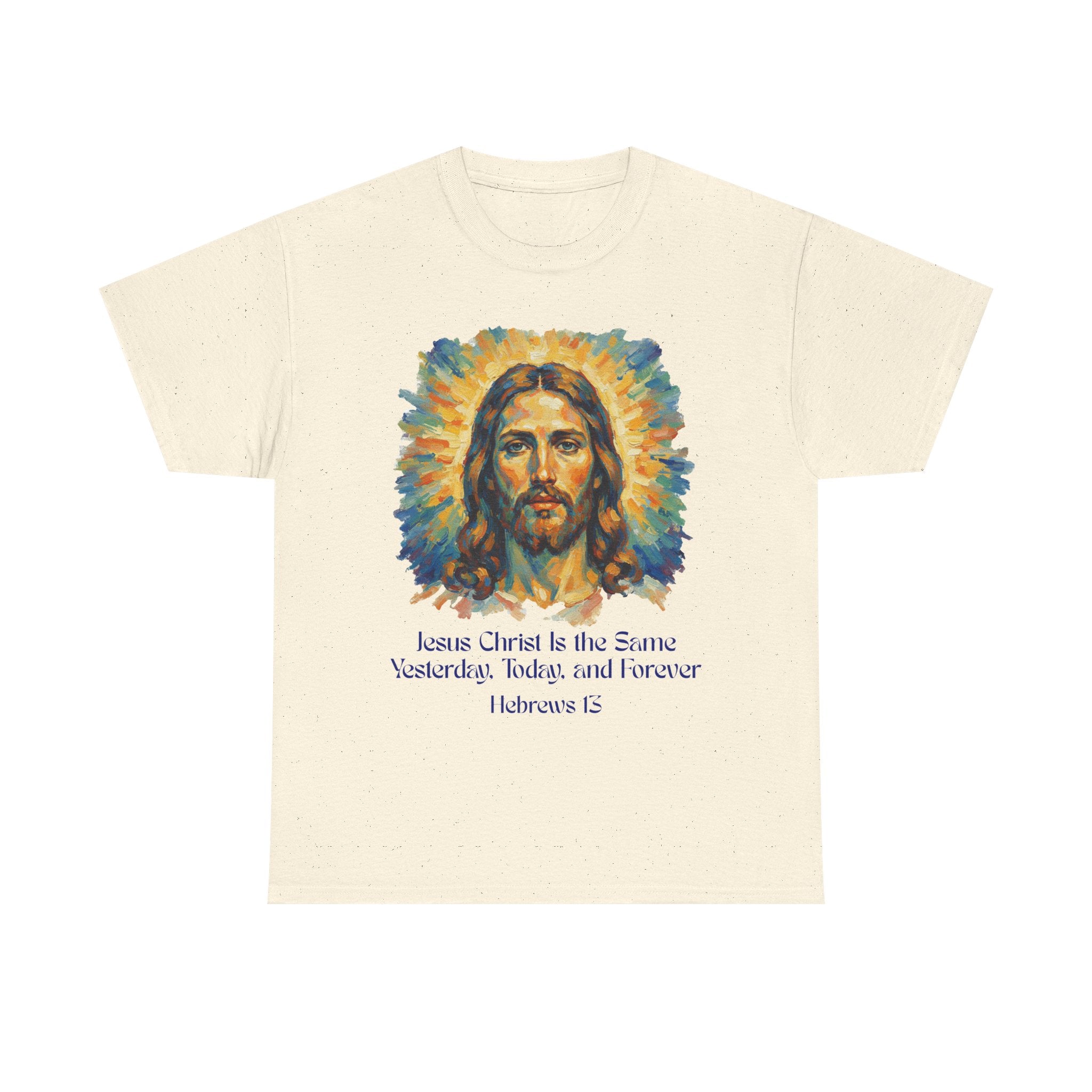 Jesus Portrait – Van Gogh Inspired Style Religious Inspirational Tee - Jesus Christ Design, Faith Shirt, Christian Clothing, Birthday Gift, Everyday Wear