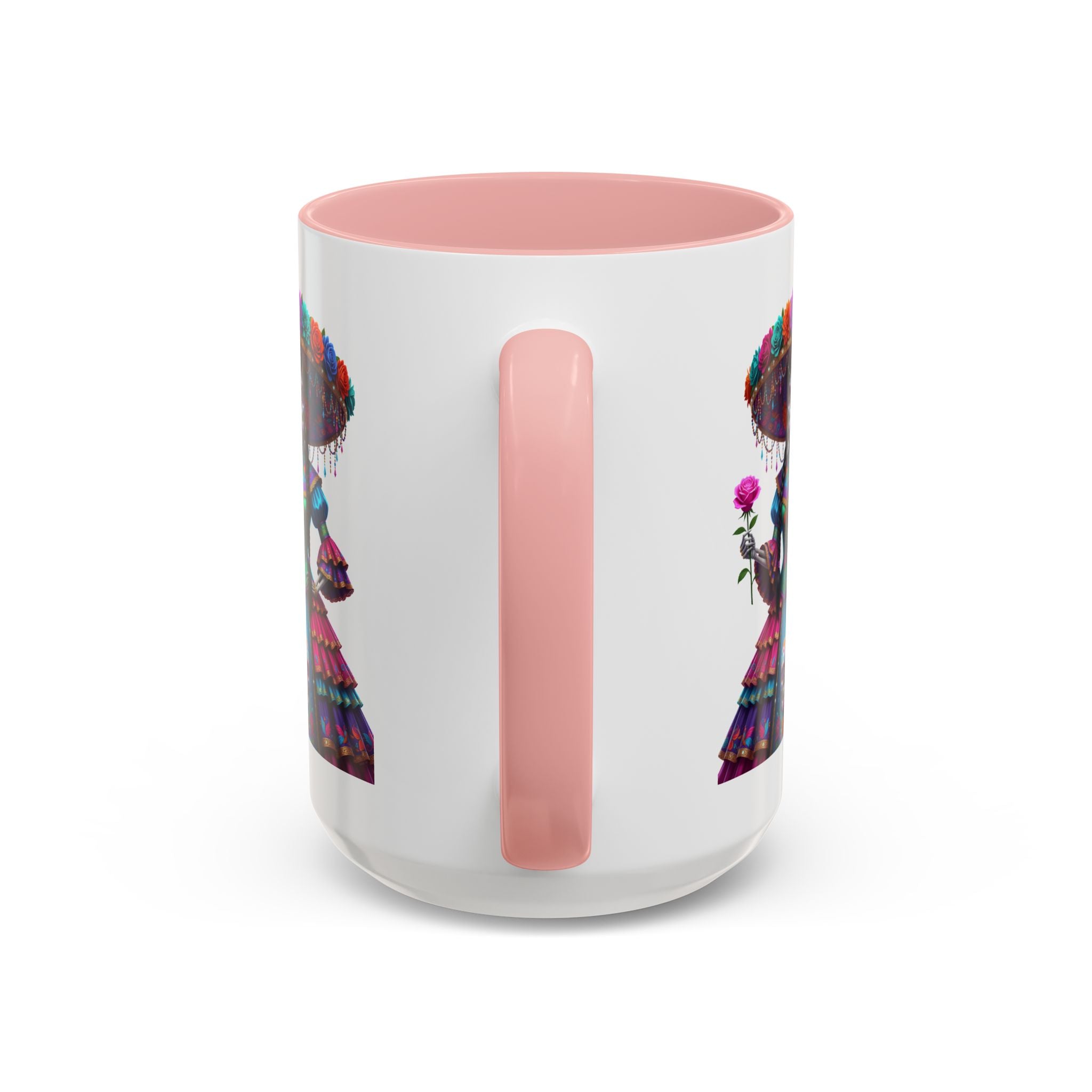 La Catrina Elegante – Día de los Muertos Inspired Artwork, Caffeine Lover Gift, Halloween Decor, Artful Drinkware