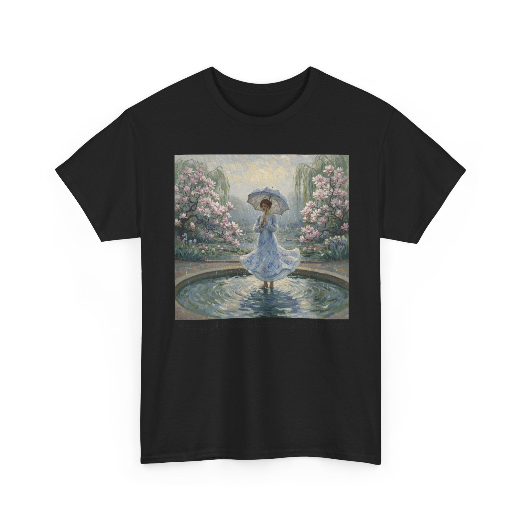 Elegant Floral Dance Unisex Tee, Casual Wear, Art Lover Gift, Spring Fashion, Unique Graphic Shirt