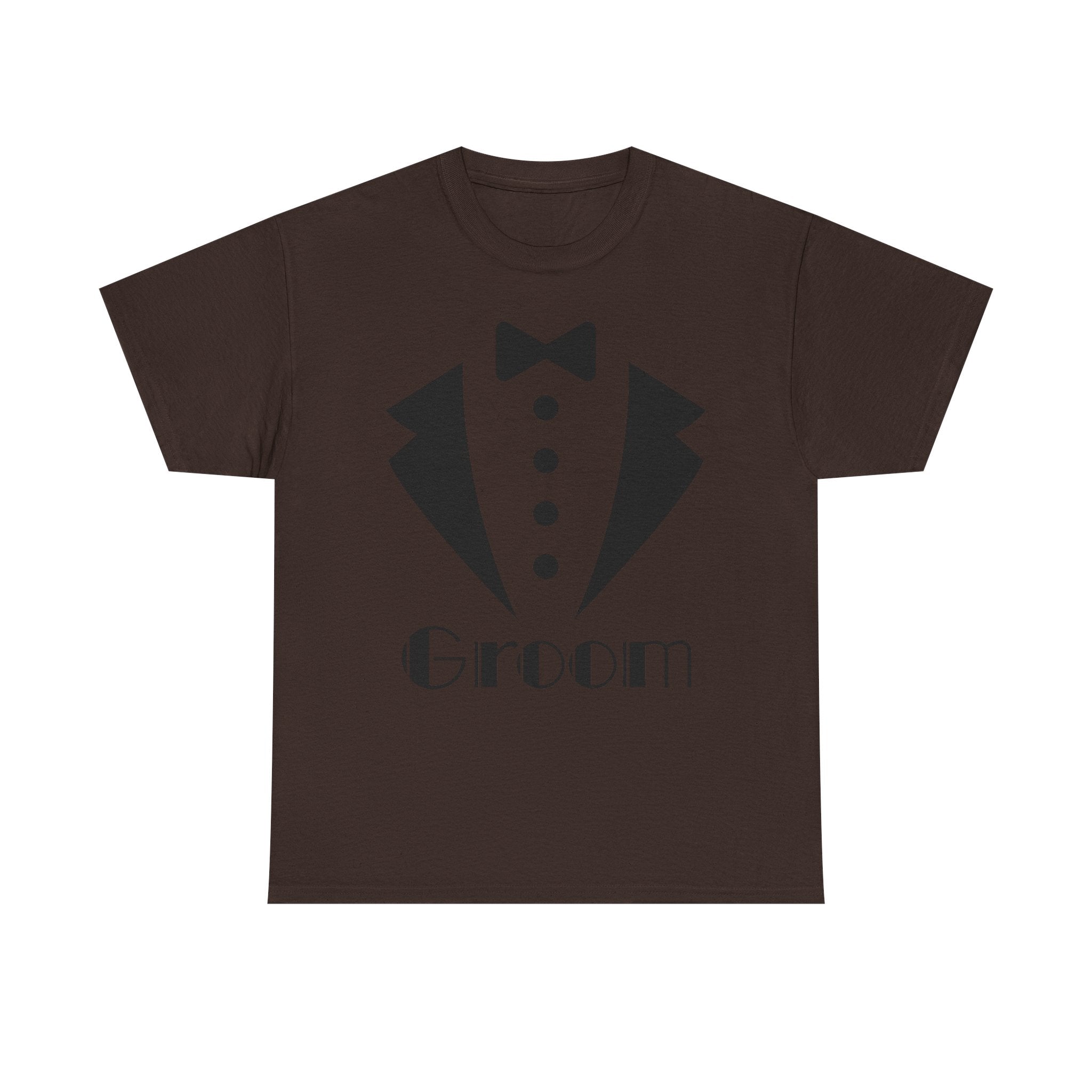 Groom T-Shirt - Unisex Heavy Cotton Tee for Weddings, Bachelor Parties, Groomsmen Gifts, Engagements, Bridal Showers