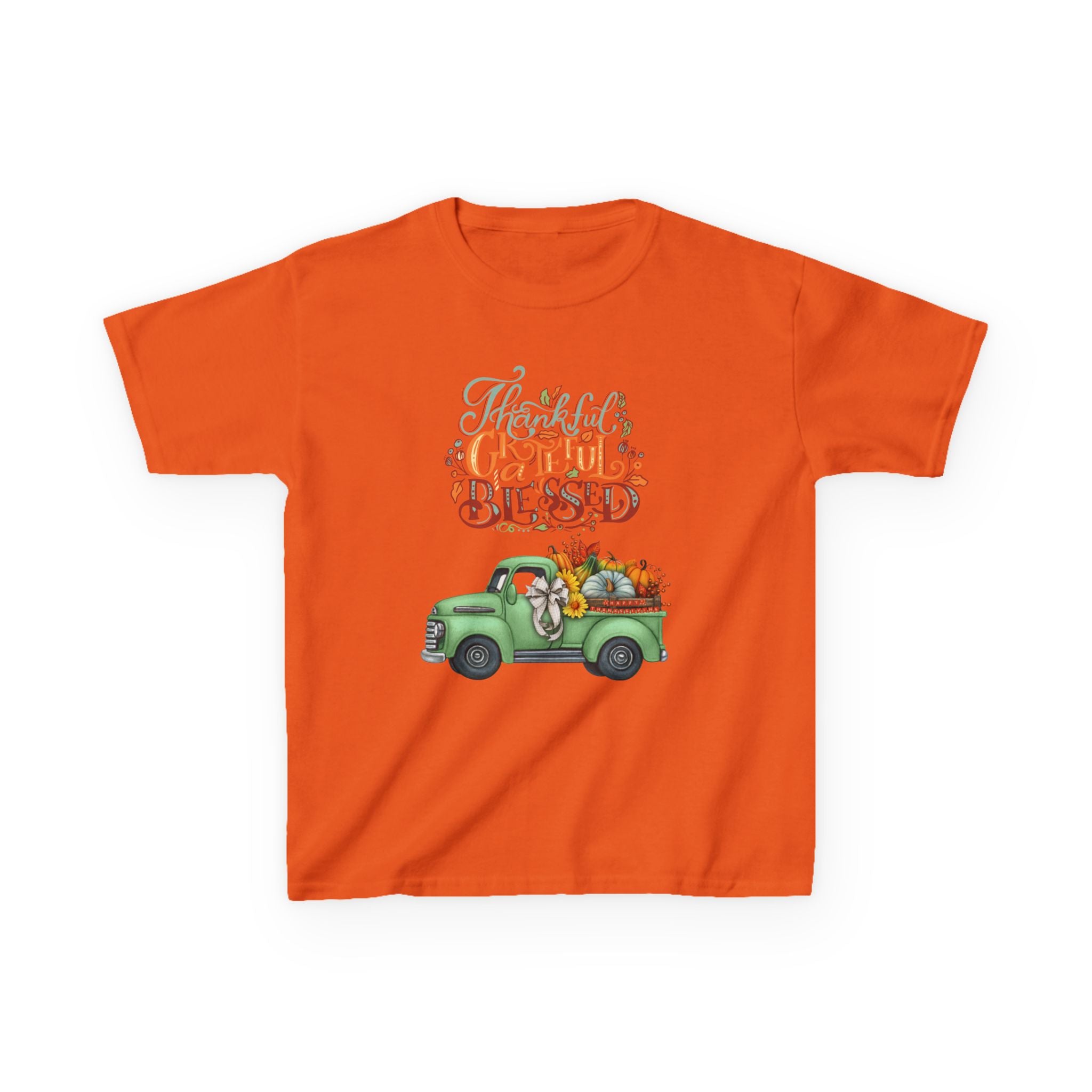 Blessed Fall Kids Tee, Adorable Autumn Shirt, Cute Harvest T-Shirt, Thanksgiving Gift for Kids, Comfy Cotton Youth Apparel