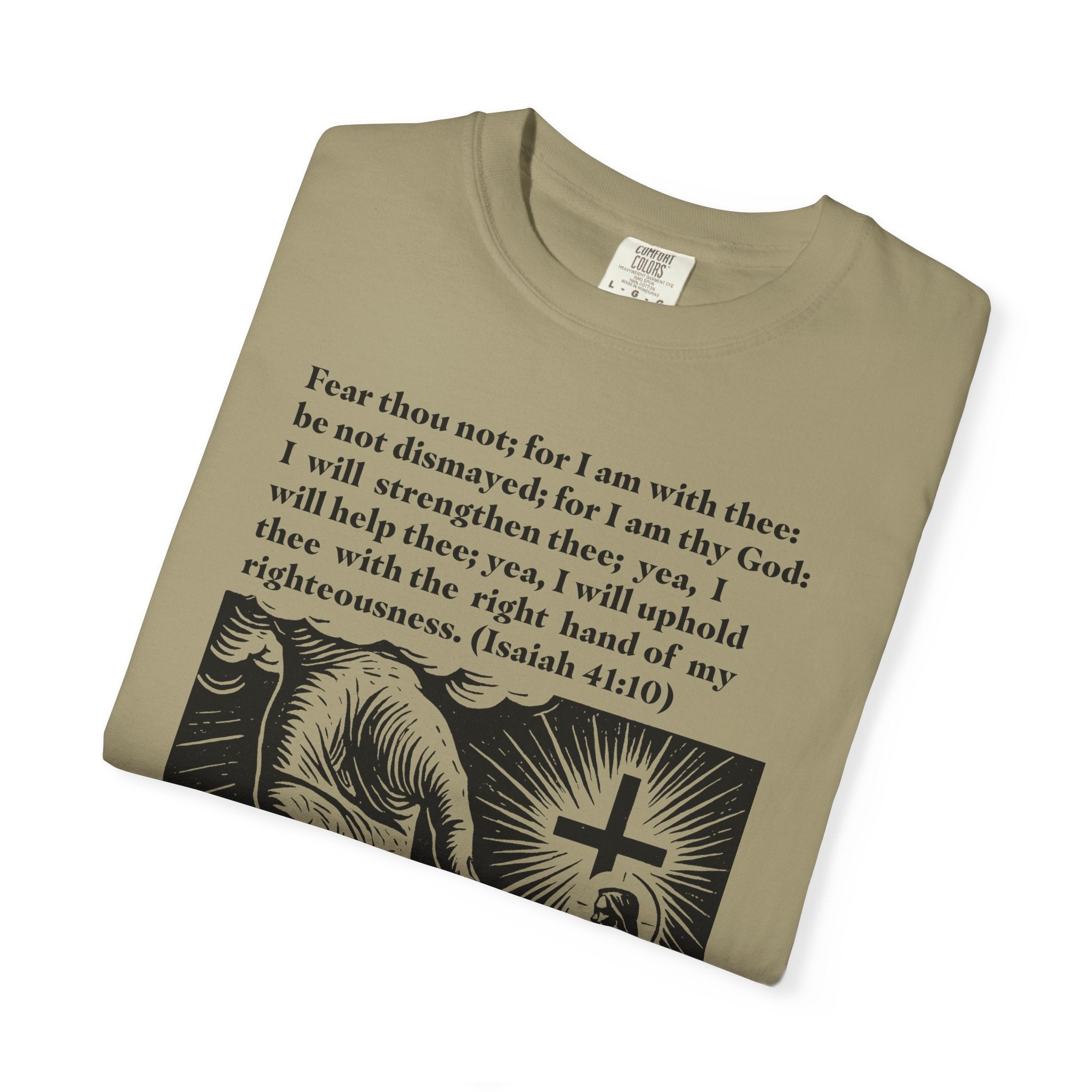 Inspirational Faith T-Shirt, Unisex Cotton Tee, Christian Gift, Spiritual Apparel, Motivational Quote Shirt, Religious Clothing