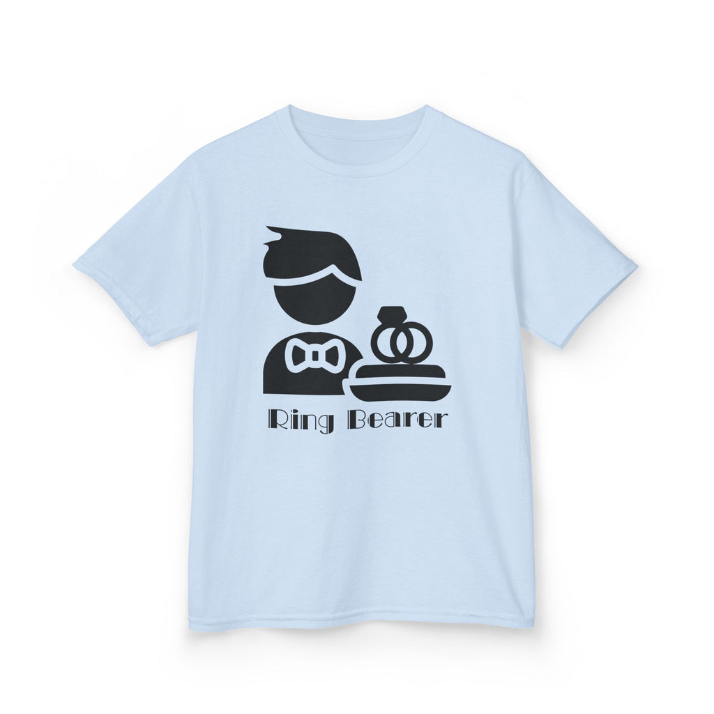 Kids Ring Bearer Tee - Perfect for Weddings, Flower Girl Outfits, Cute Kid’s Apparel, Wedding Party Shirts, Kids Event T-Shirt