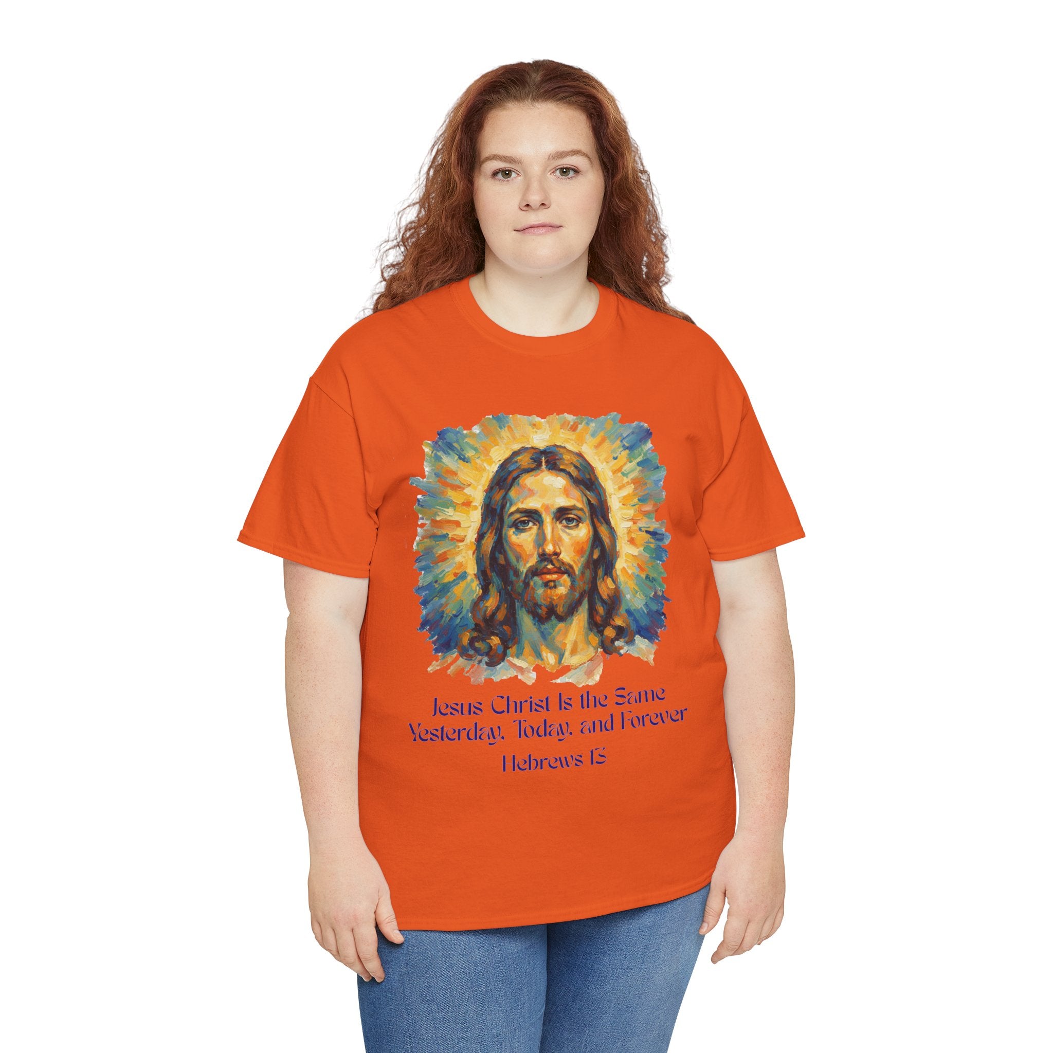Jesus Portrait – Van Gogh Inspired Style Religious Inspirational Tee - Jesus Christ Design, Faith Shirt, Christian Clothing, Birthday Gift, Everyday Wear