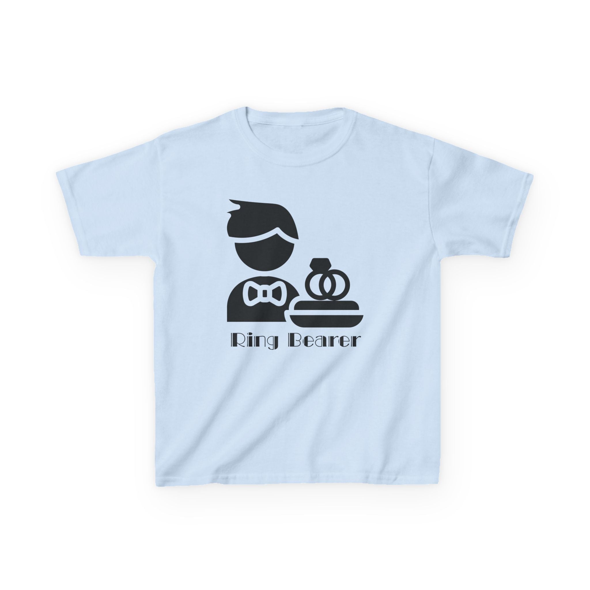 Kids Ring Bearer Tee - Perfect for Weddings, Flower Girl Outfits, Cute Kid’s Apparel, Wedding Party Shirts, Kids Event T-Shirt